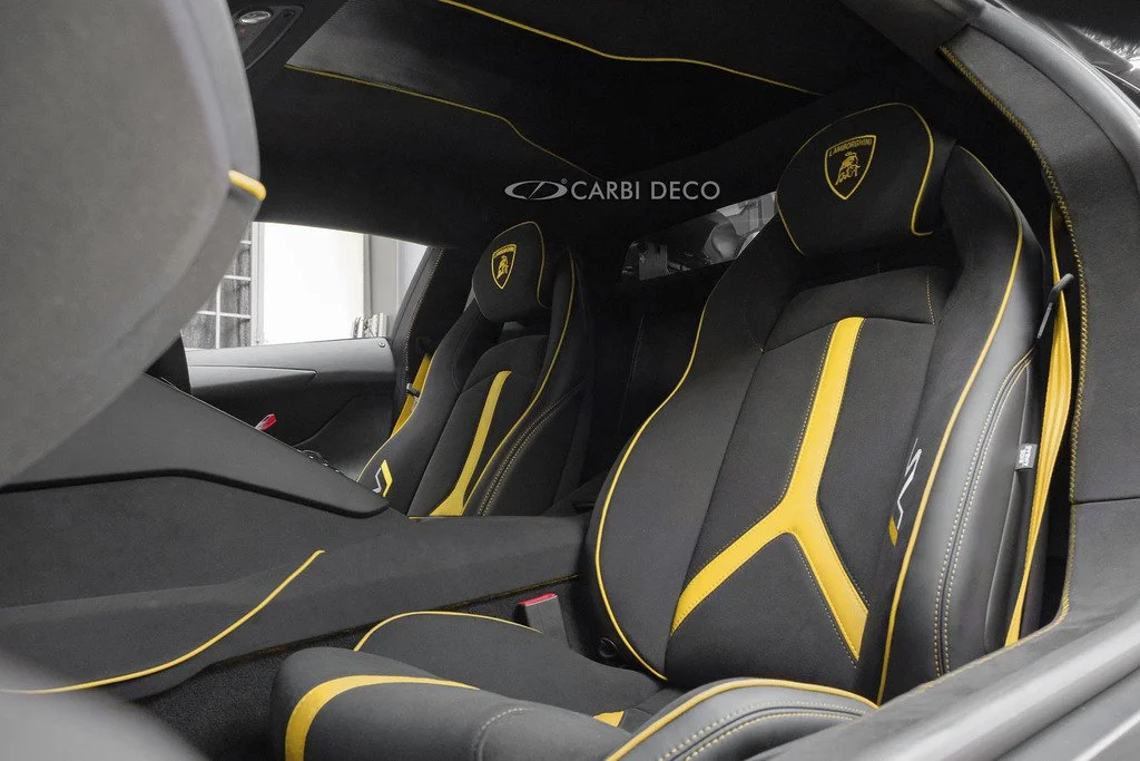 Lamborghini Huracan Leather Seats (Custom Design) — CARBI DECO