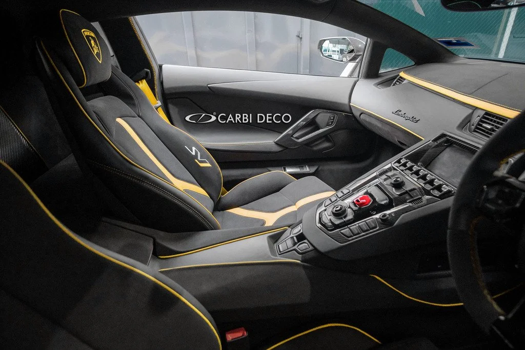 Lamborghini Huracan Leather Seats (Custom Design) — CARBI DECO
