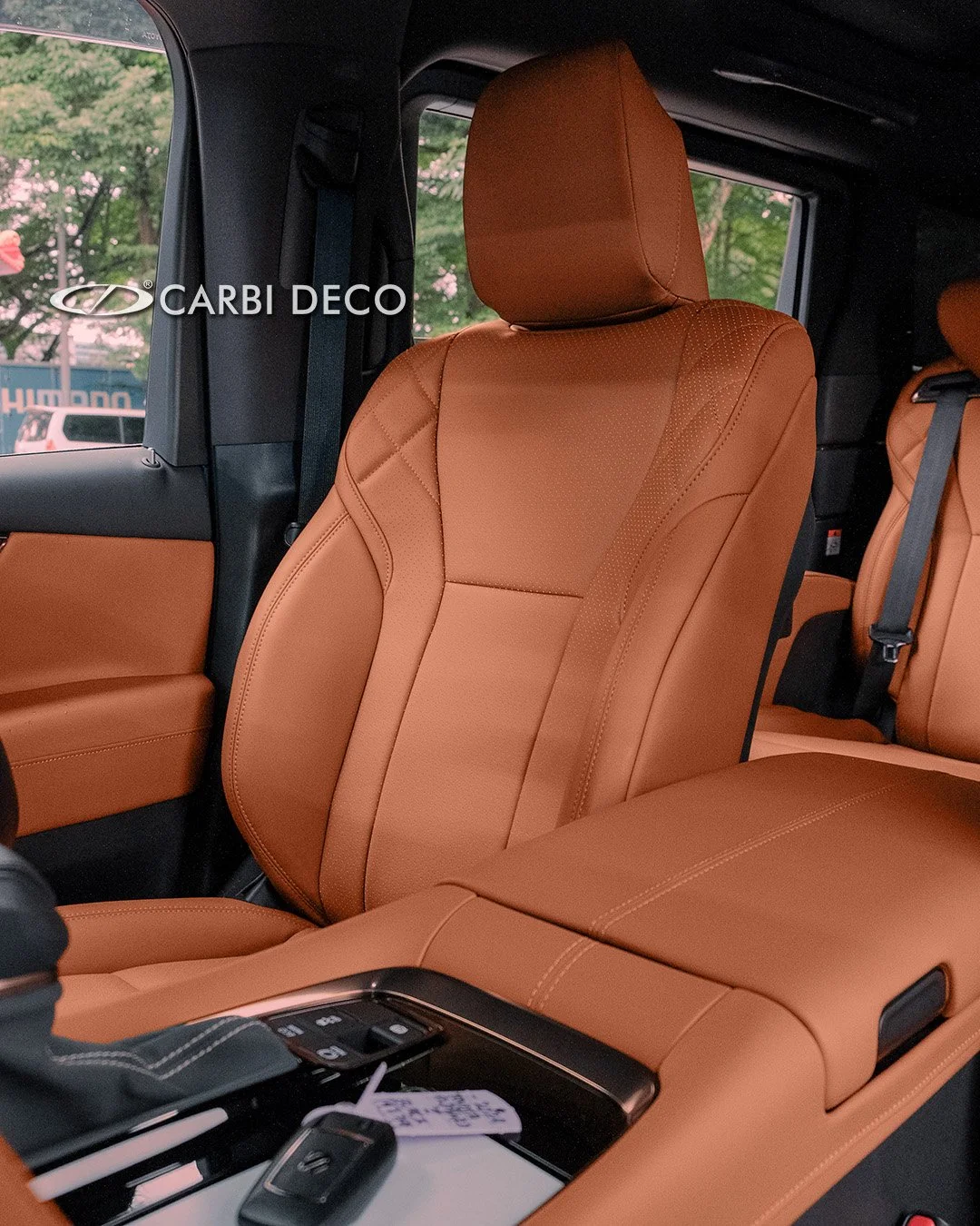 Toyota Alphard Z agh40 Custom Brown Interior Leather Seats (5).jpg