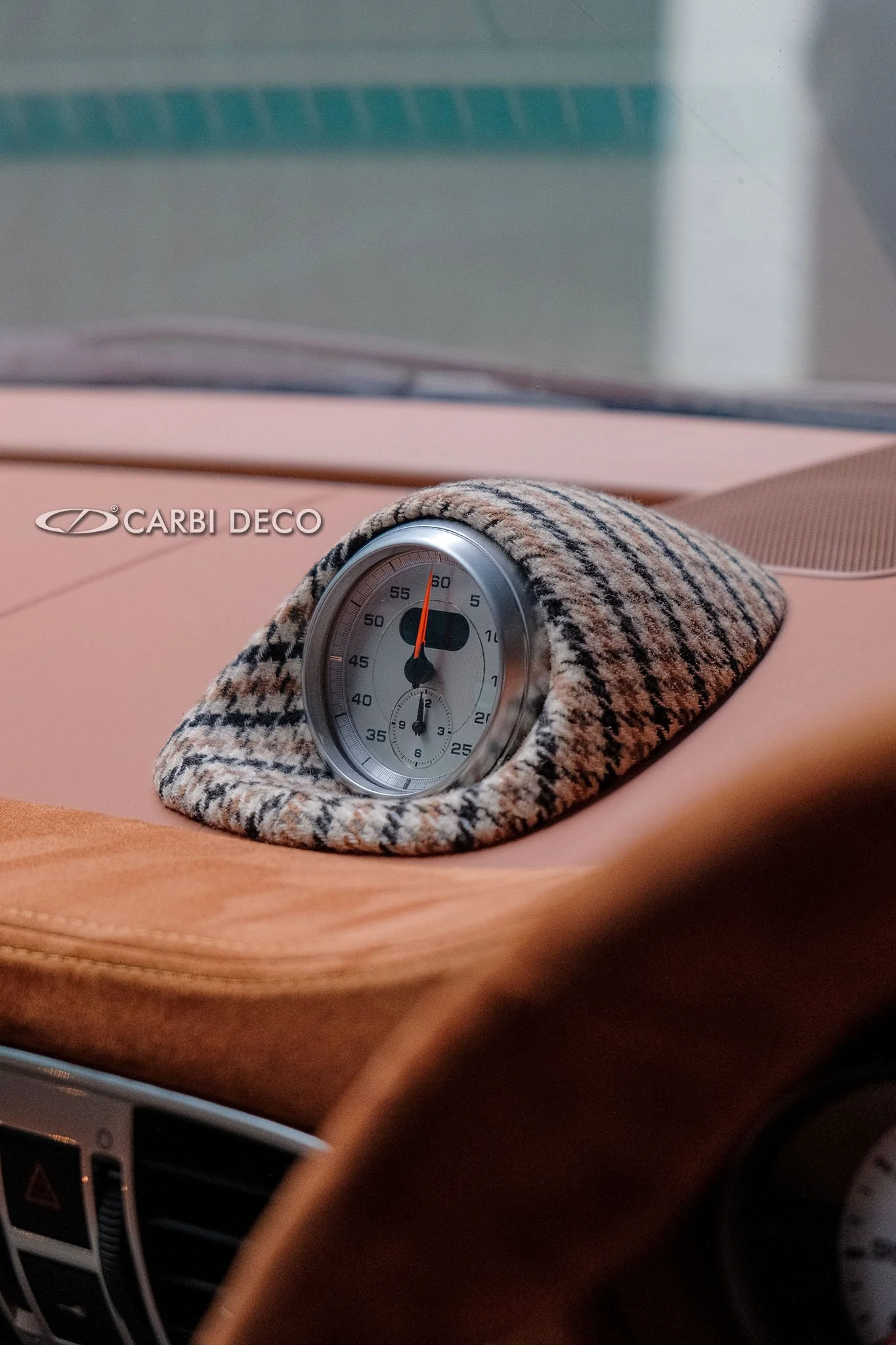 Porsche 911 997 Brown Retro Heritage Style Custom Interior (9).jpg