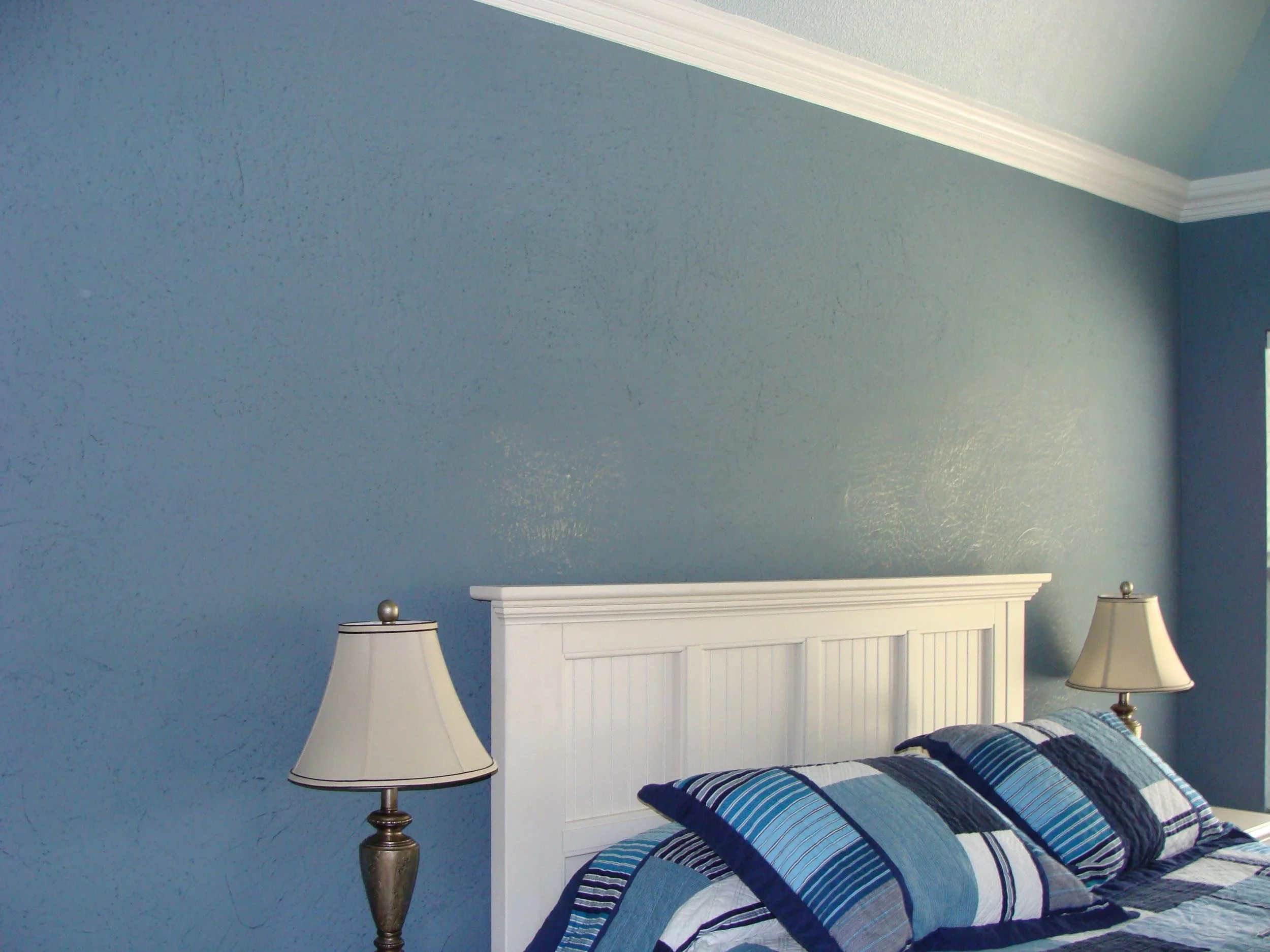 Put venetian plaster over orange peel? Yes, it creates a beautiful unique texture