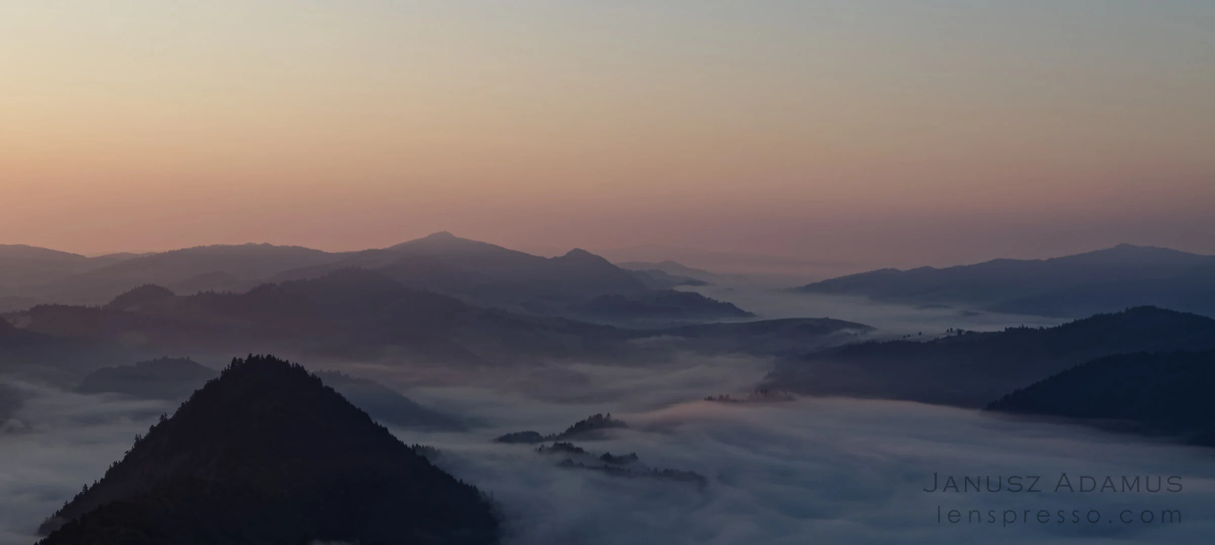 Before sunrise at Three Crowns