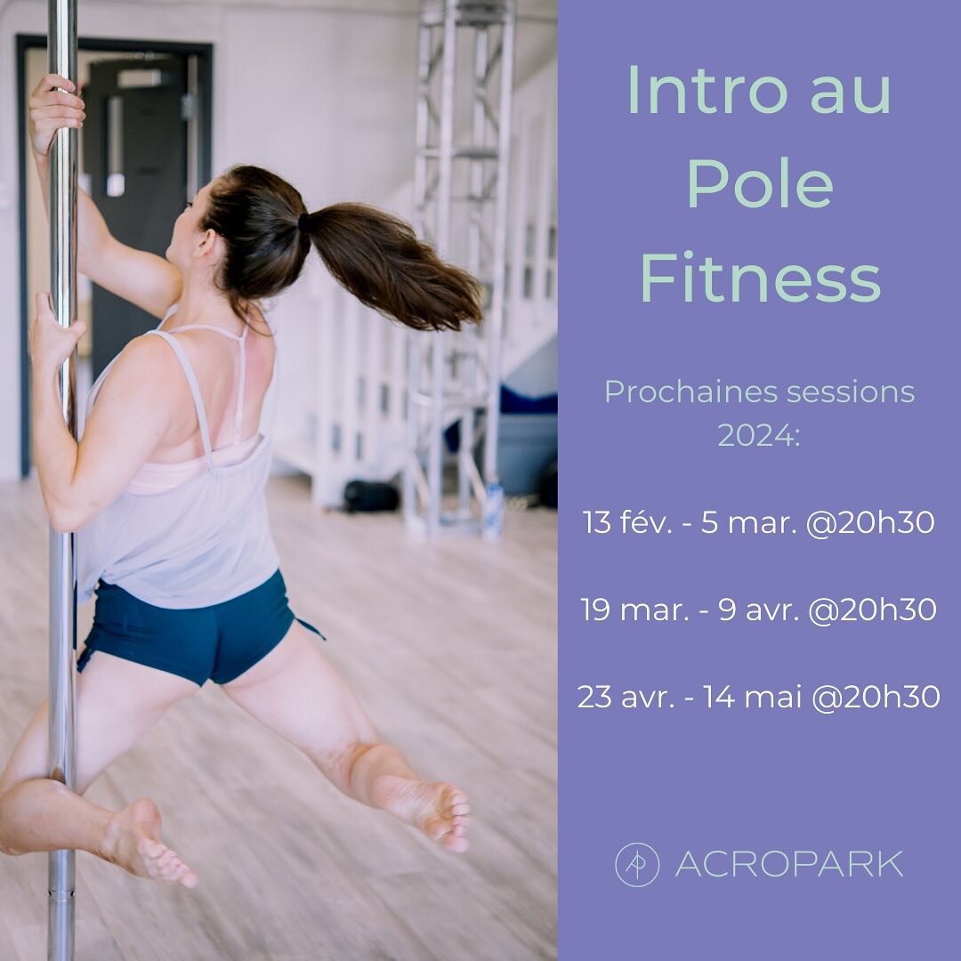 Jetez un coup d&rsquo;&oelig;il aux dates de nos 3 prochaines sessions d&rsquo;introduction au P&ocirc;le Fitness. ✨
&diams;️ toutes les sessions durent 4 semaines, toujours les mardis de 20h30-21h30.
&diams;️ la session d&rsquo;intro est le pr&eacut