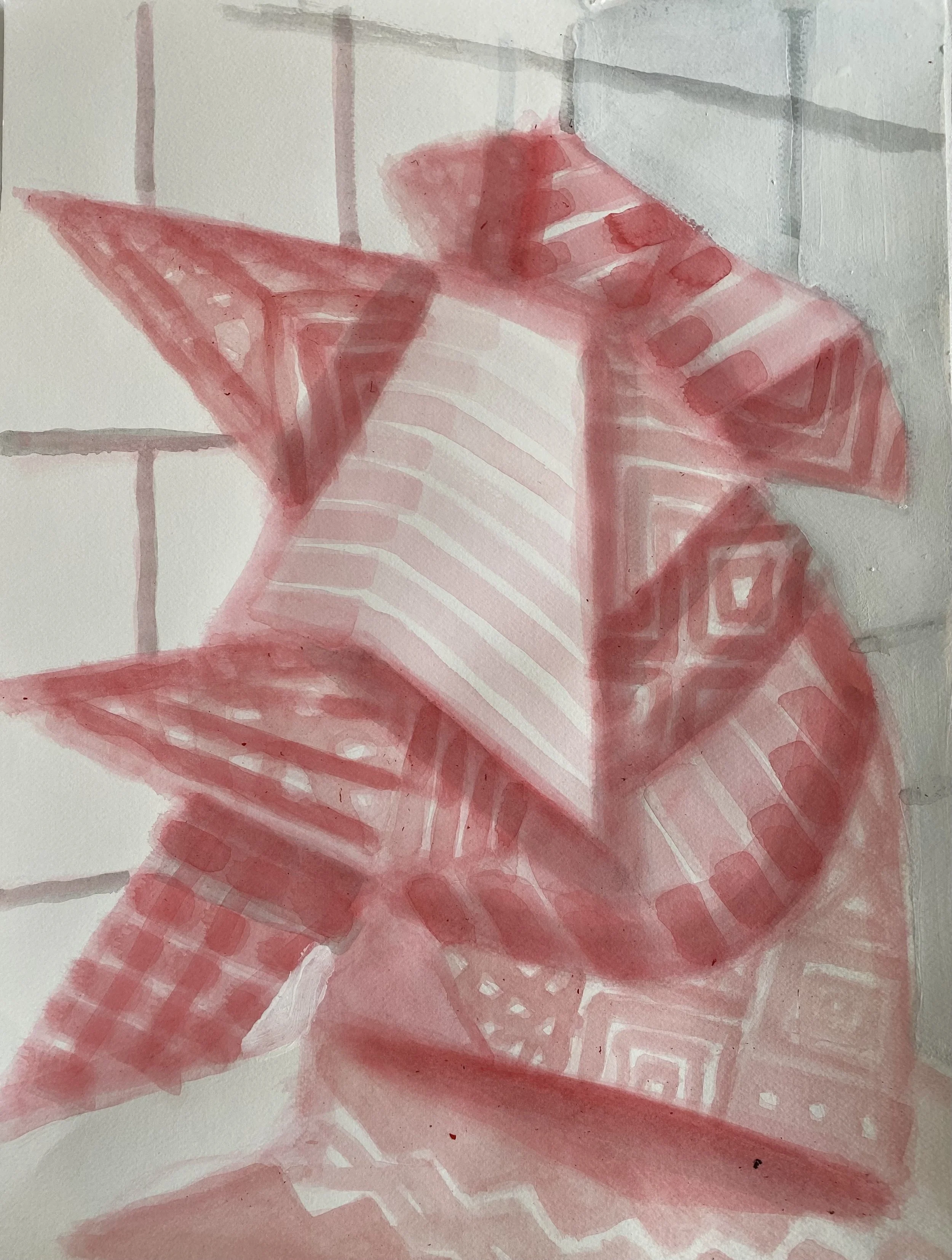  Acrylic on Watercolor Paper  24 × 18 inches  2024 