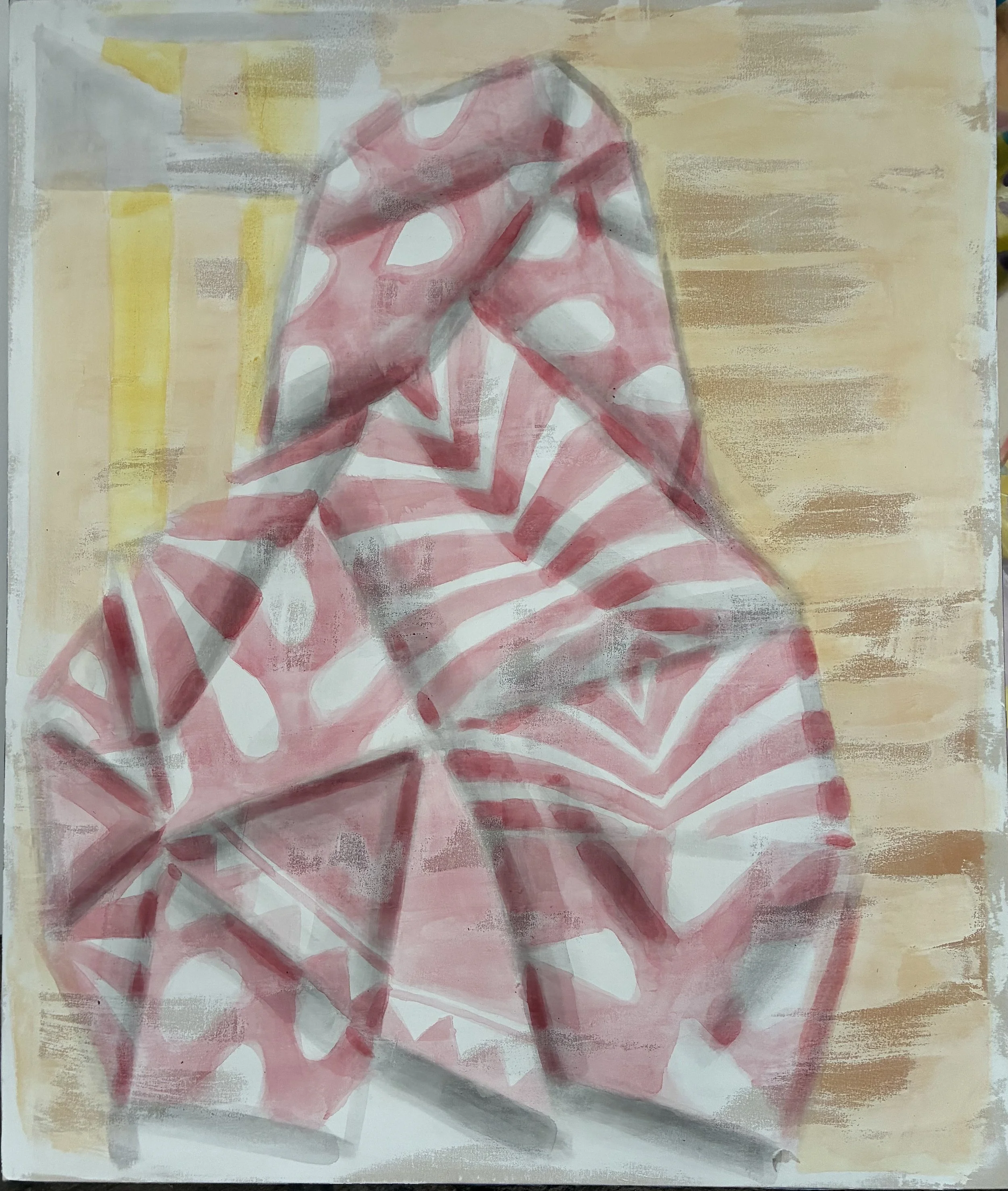 Acrylic on Canvas  60 × 50 inches  2026 