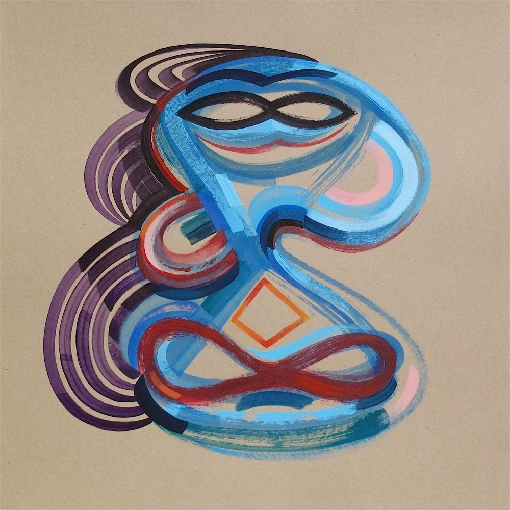 PR3 / Violet Hair Blue Face