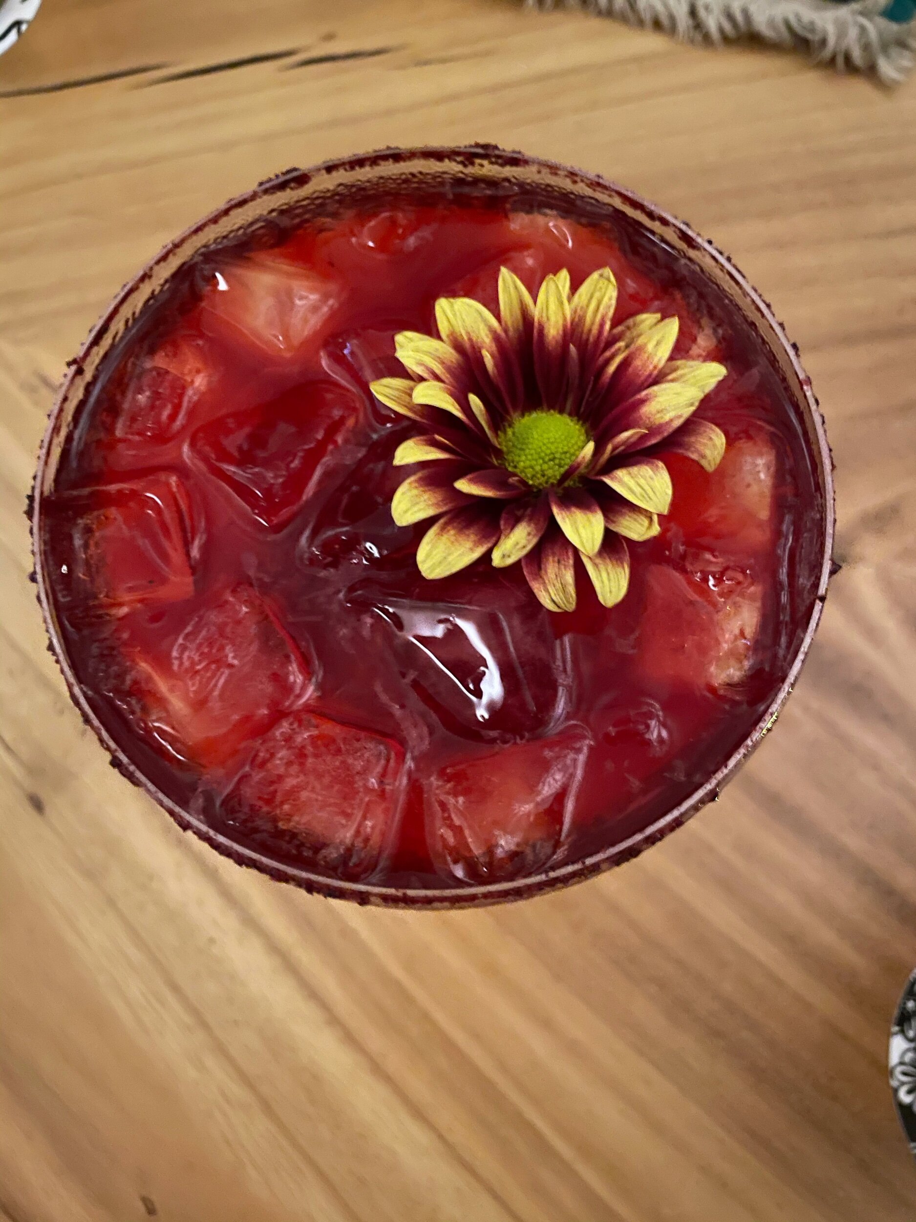 Too pretty to drink. 