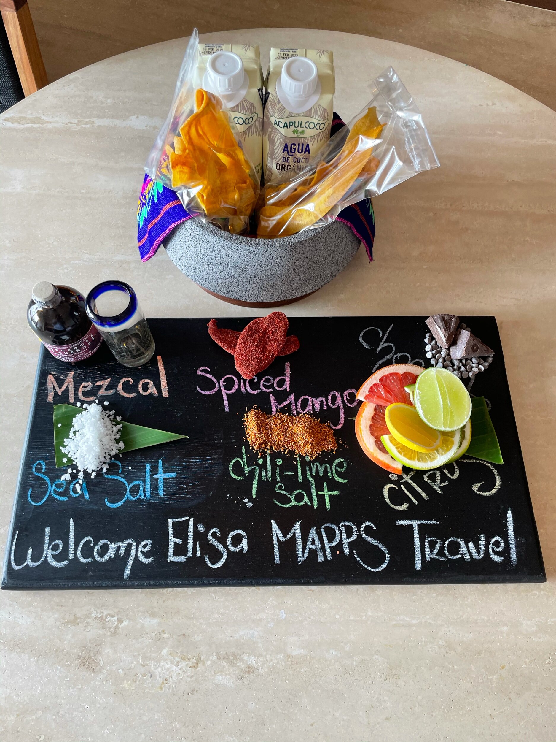Cutest welcome ever...  
