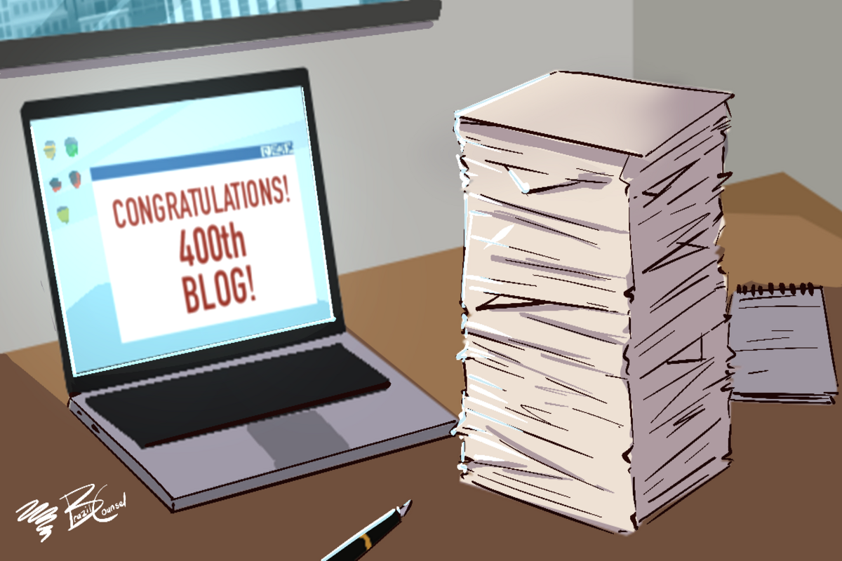 Four Hundred Articles and Counting!