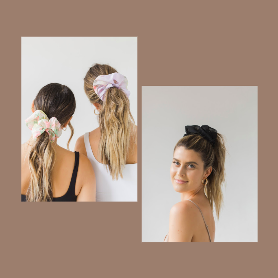 90s hair scrunchies are officially back  were living for it