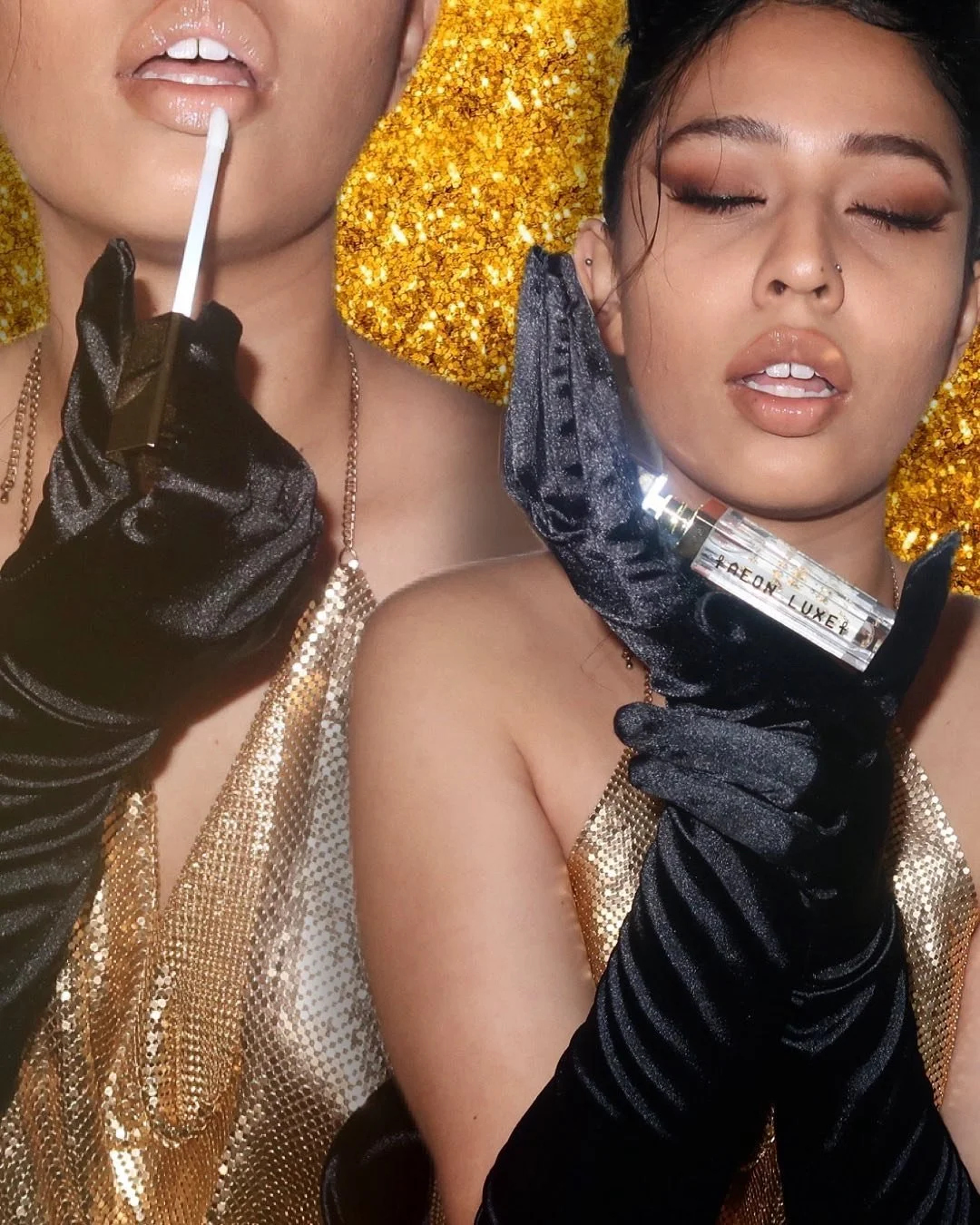 CHECK OUT OUR LUXE BAE MODEL @someoneisupport ⚡️⚡️ IN OUR LUXE 007 HIGH GLOSS IN 24K KLEAR ⚡️⚡️GET THE LOOK @ SHOPAEONLUXE.COM
#SHOPAEONLUXE #AEONLUXE ⁣#LUXEBAE ⁣ #AEONLUXEBAE ⁣ ⁣