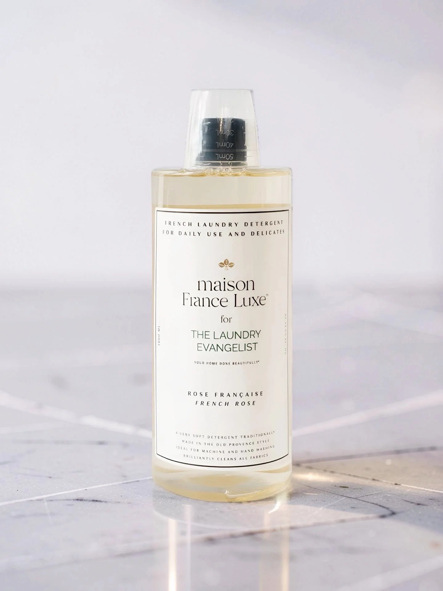 French Rose Plant Based Laundry Detergent | Maison France Luxe x The Laundry Evangelist | Vegan and Cruelty Free