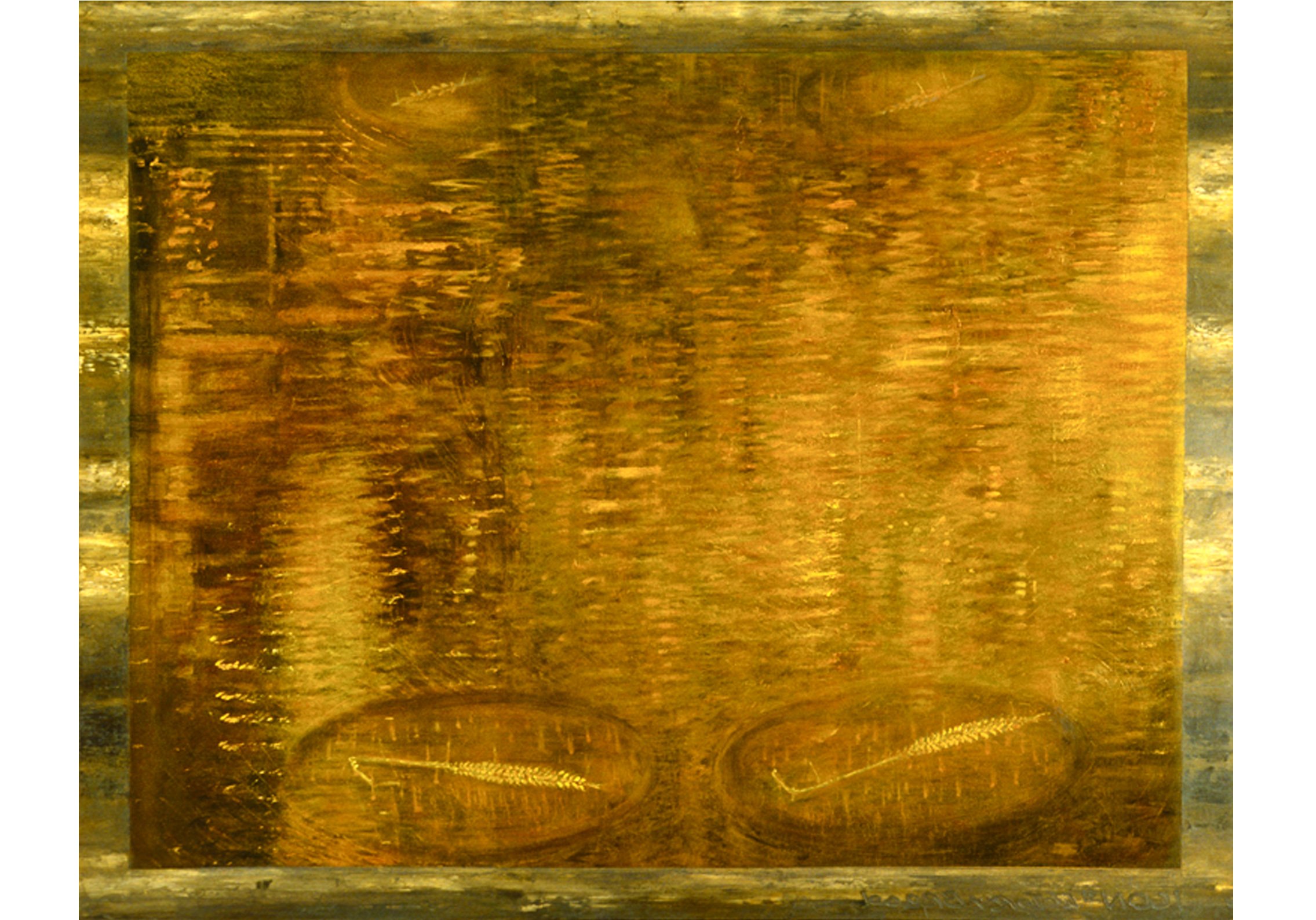  "Fools Gold"  Oil on Canvas 122cm x 91cm   RHA Gallery, Dublin  1990 