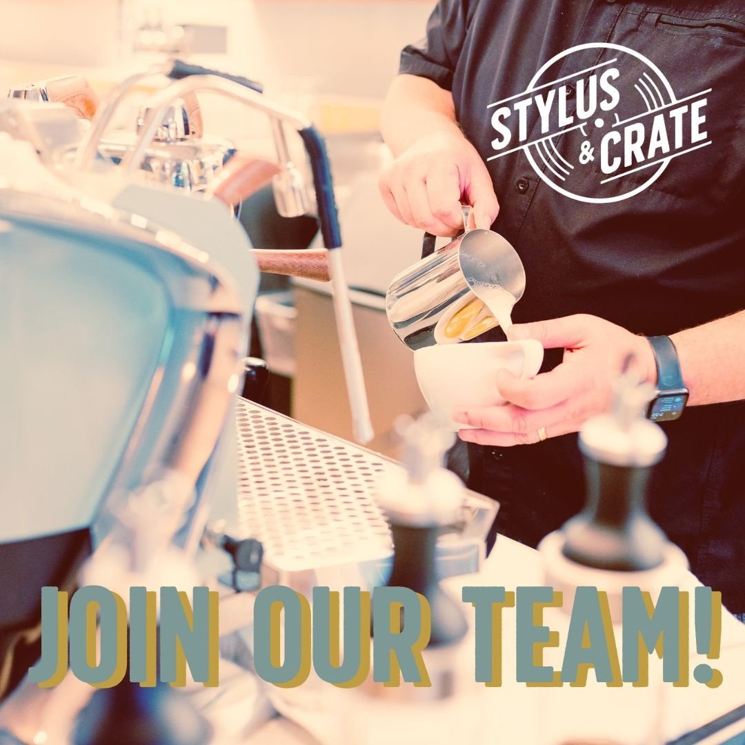 We&rsquo;re Hiring!
Stylus &amp; Crate is looking for a friendly, passionate barista to join our team! If you love coffee, enjoy creating a warm and welcoming atmosphere, and thrive in a fast-paced environment, we&rsquo;d love to hear from you.
Detai