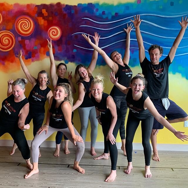 Congratulations to @revolutionpoweryoga &lsquo;s  2020 teacher training graduates! These 7 people are a gift to the world. Our first TT weekend was in person, the middle three weekends were virtual and the final weekend we were able to meet in person