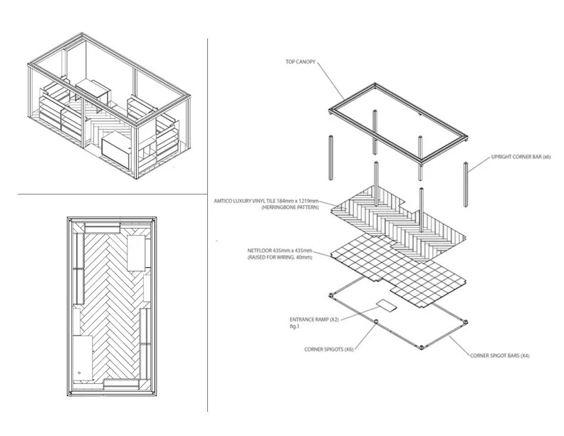  A design intent proposal to suggest a method for easy assembly.  