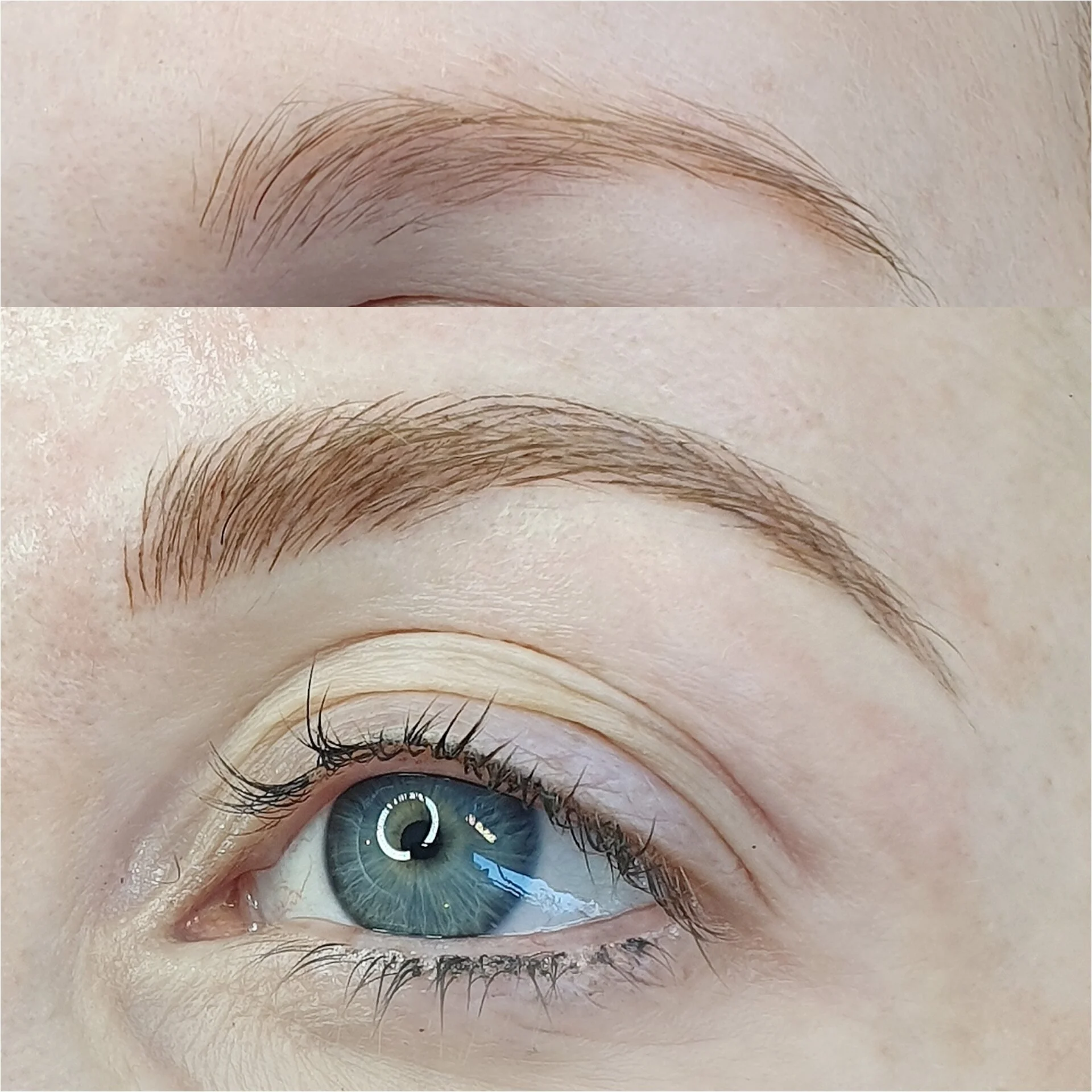 Eyebrow Microblading Ombre powder permanent makeup 1