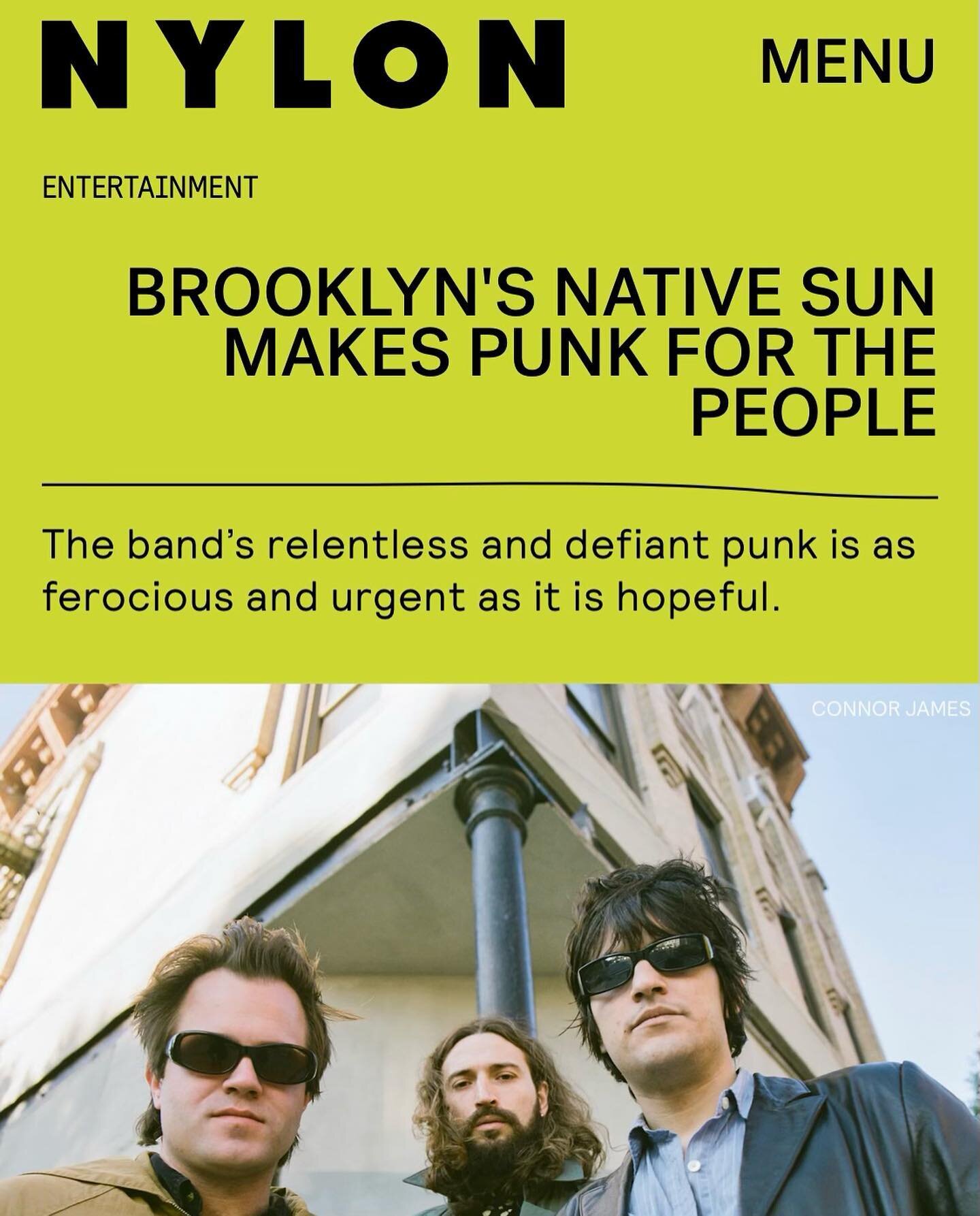 Sat down w/ @nylonmag to discuss the new &ldquo;Off With Our Heads&rdquo; EP || Head on over to their site to check out the full interview by @sophiajune &amp; photos by @conorjamesphoto