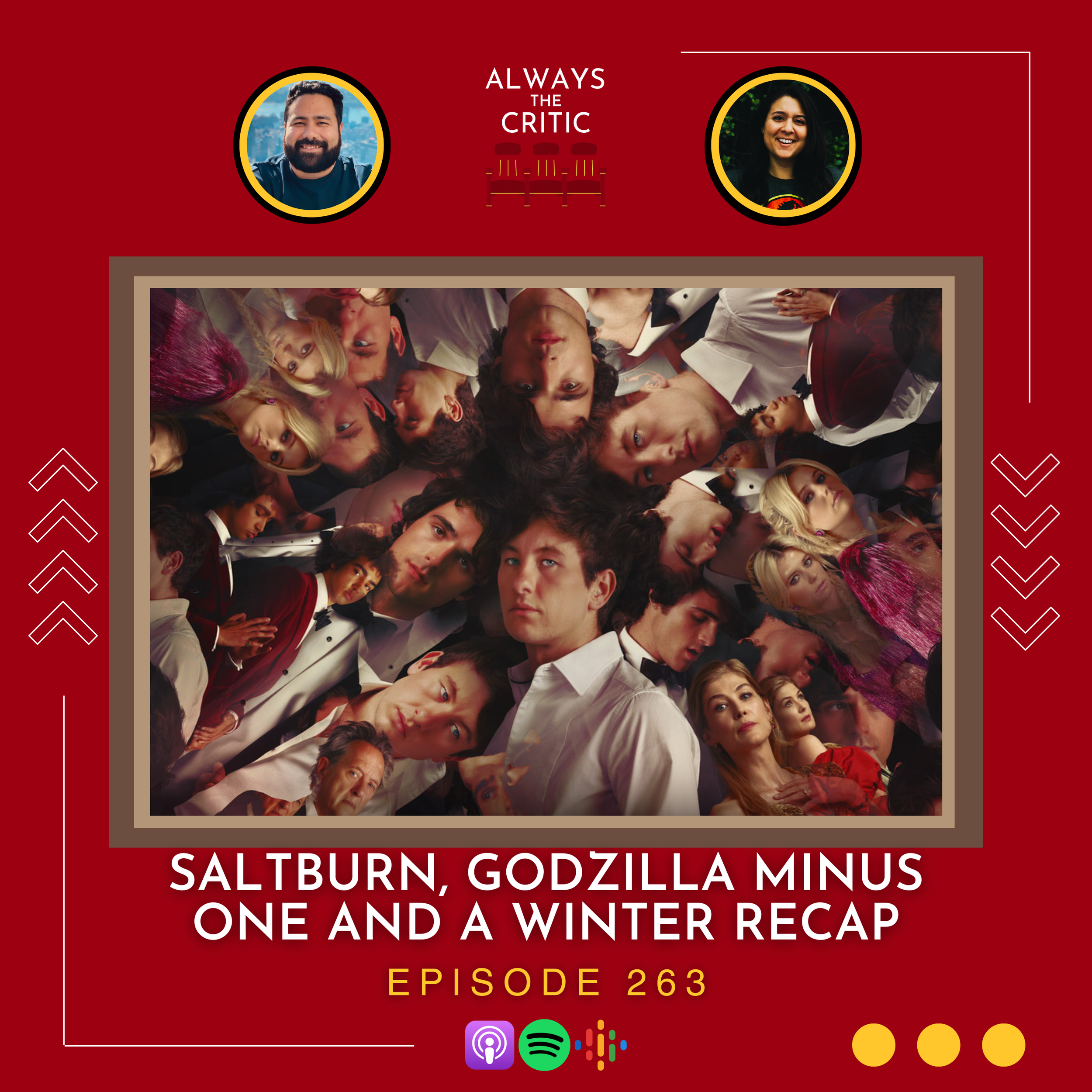 Saltburn, Godzilla Minus One, and a Winter Recap / Ep. 263