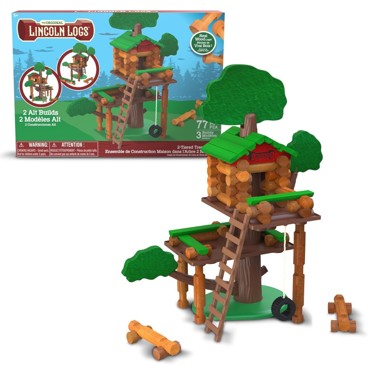 Lincoln Logs Treehouse