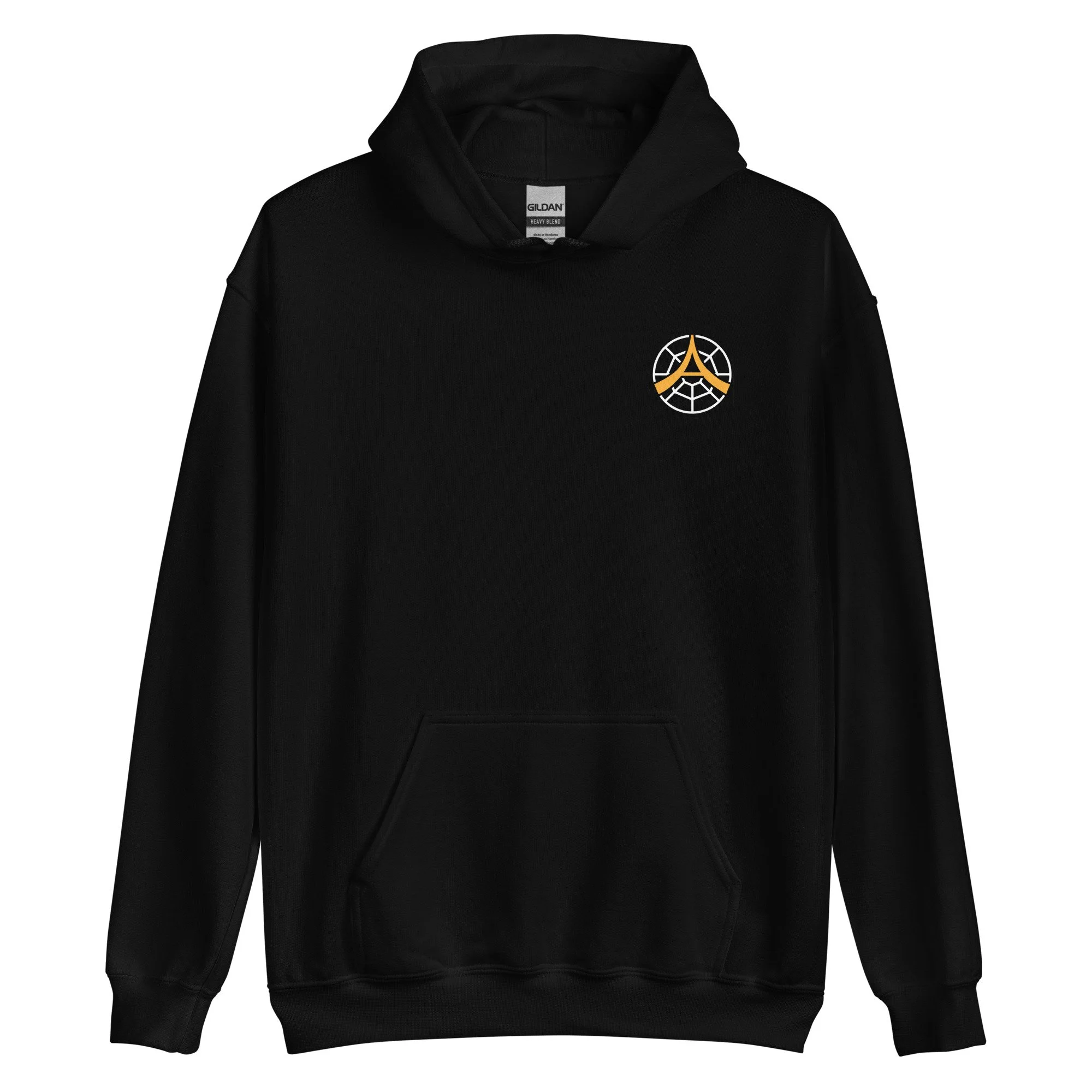 Unisex Hoodie (Yellow logo)