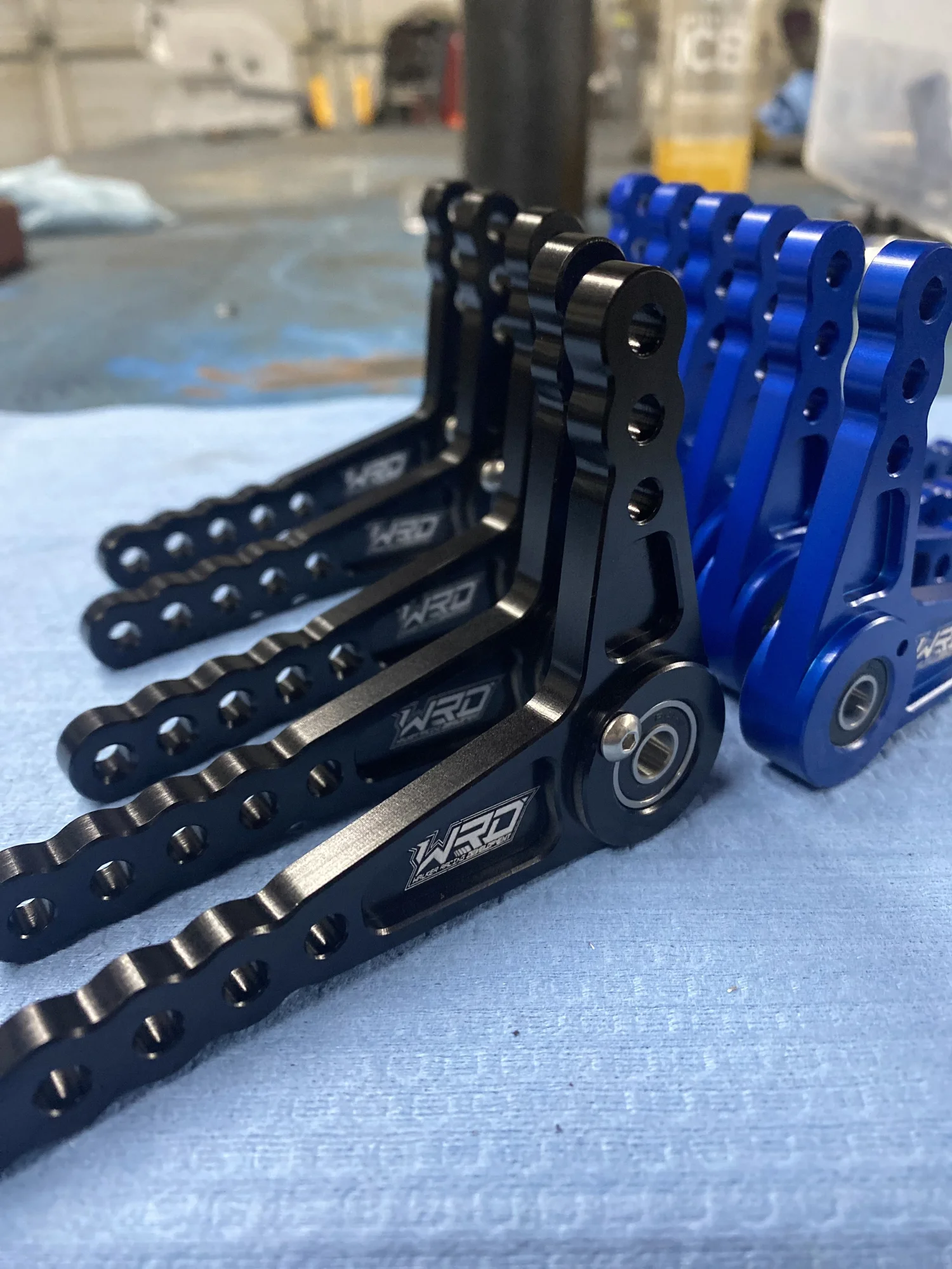 Adjustable Shock Rack — Walker Racing Development