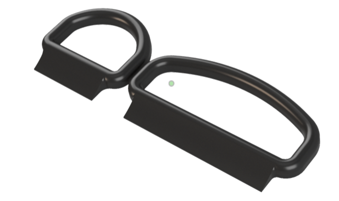 Grill tape pull tabs