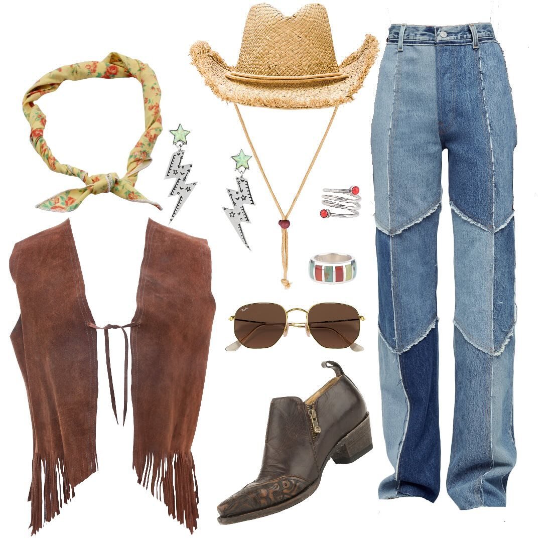 Stagecoach inspired looks by Roo🏜️✨🐎
(Check the story for direct links to items)