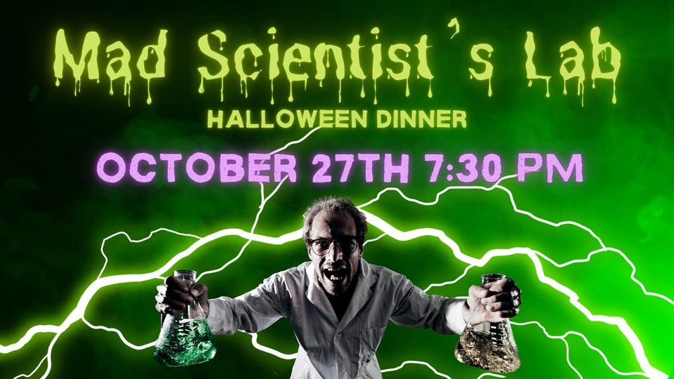 Mad Scientist's Lab Halloween Dinner