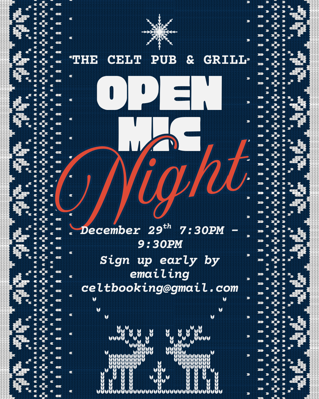 Open Mic Night 