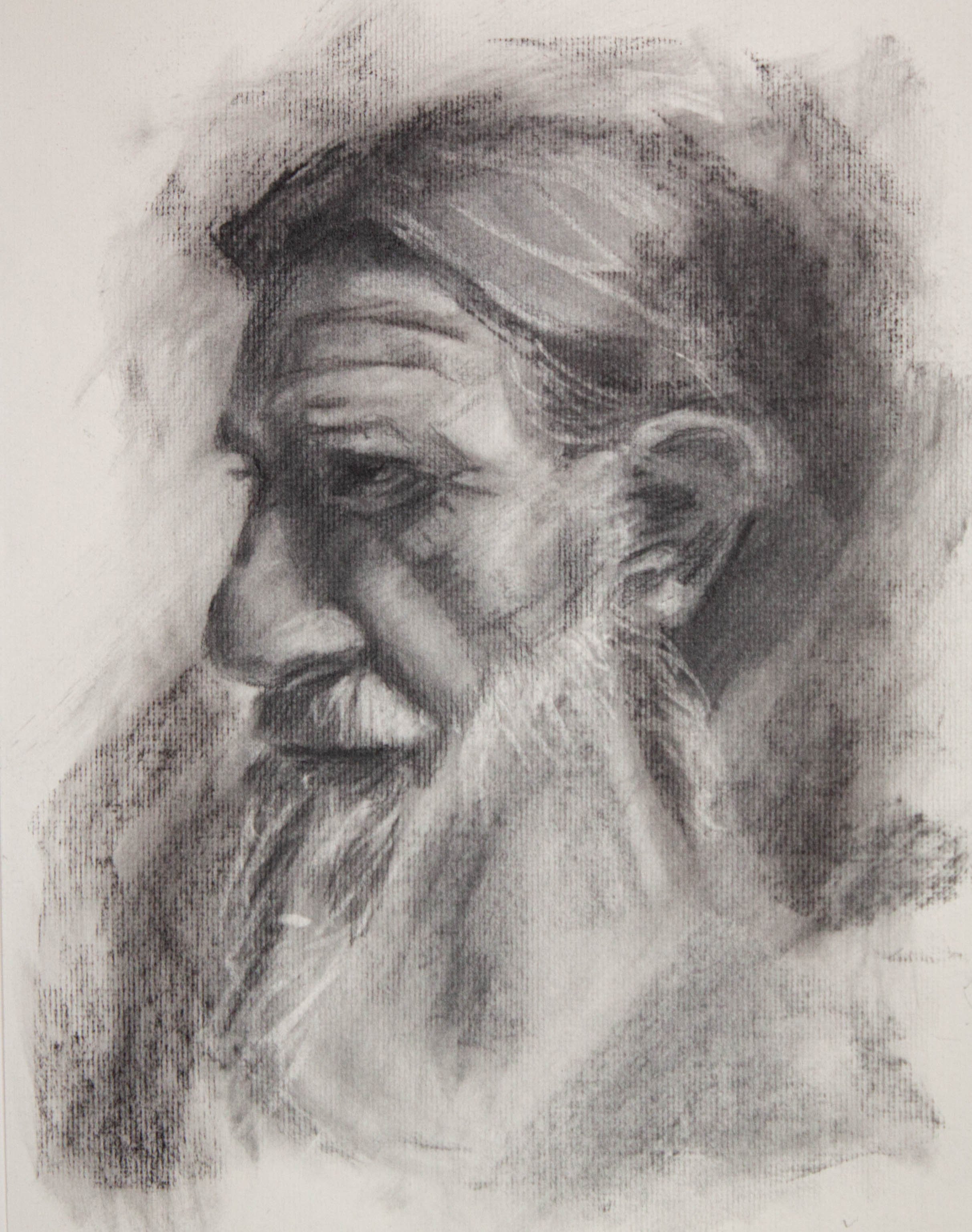 Classical Study of a Male Head