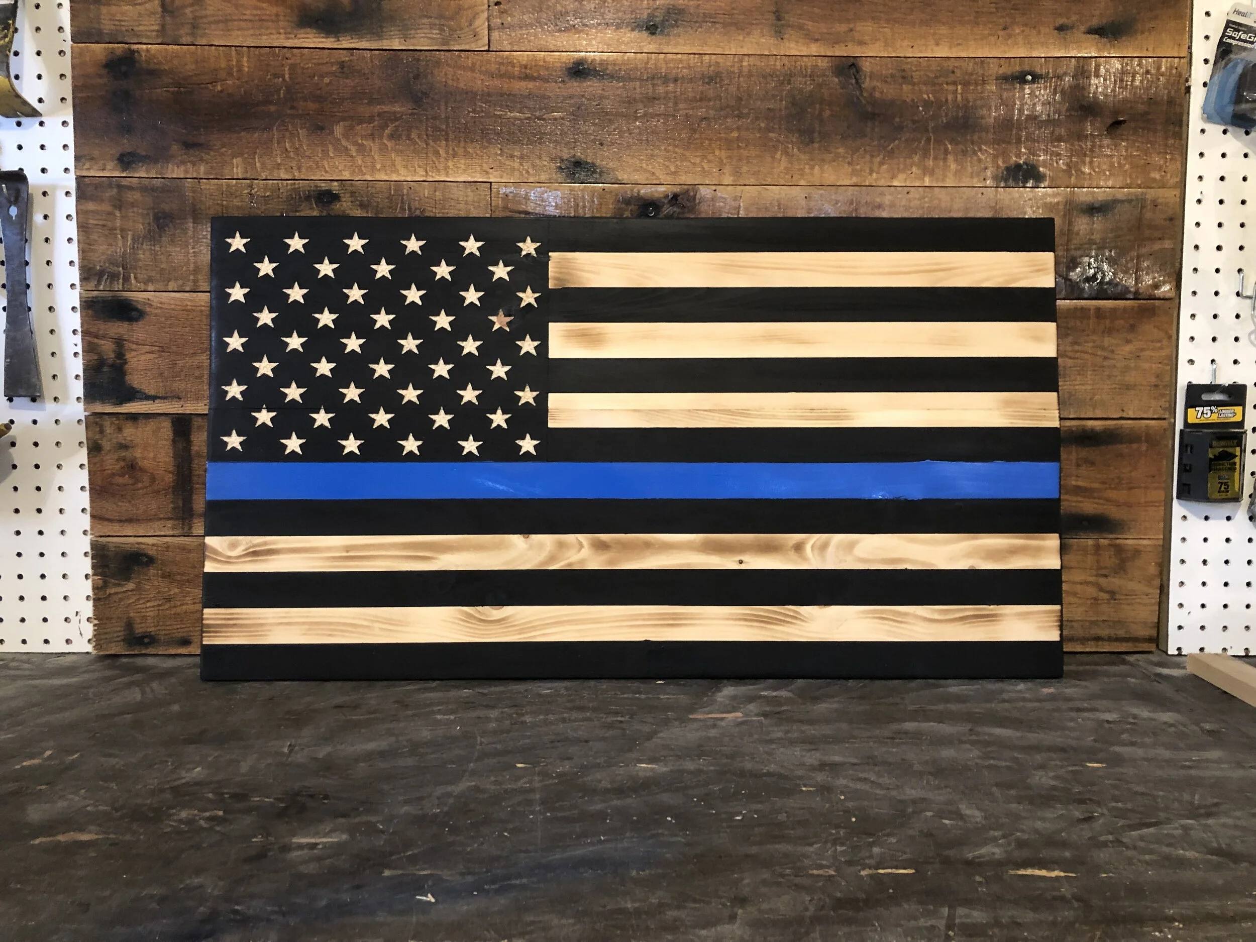 First responder and service ribbon flags