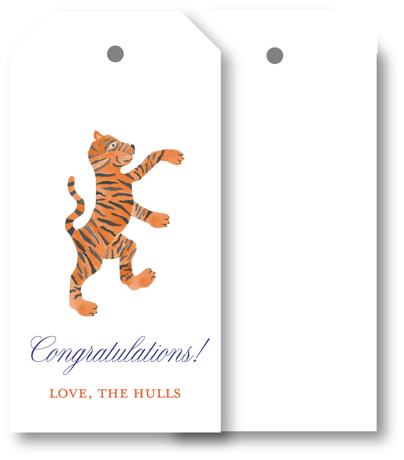 Hanging Gift Tags -GO TEAM