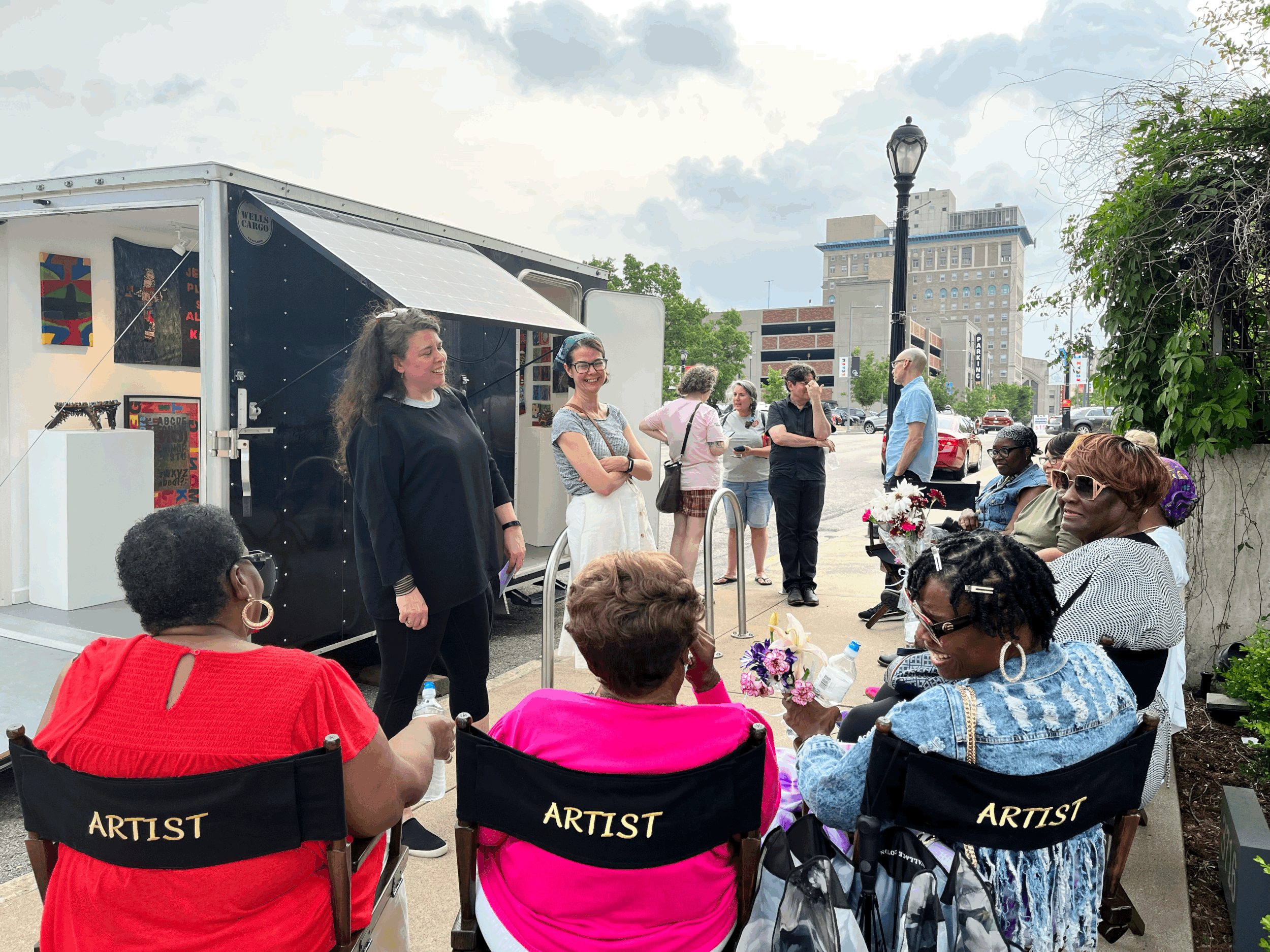Renaissance Gathering exhibition opening