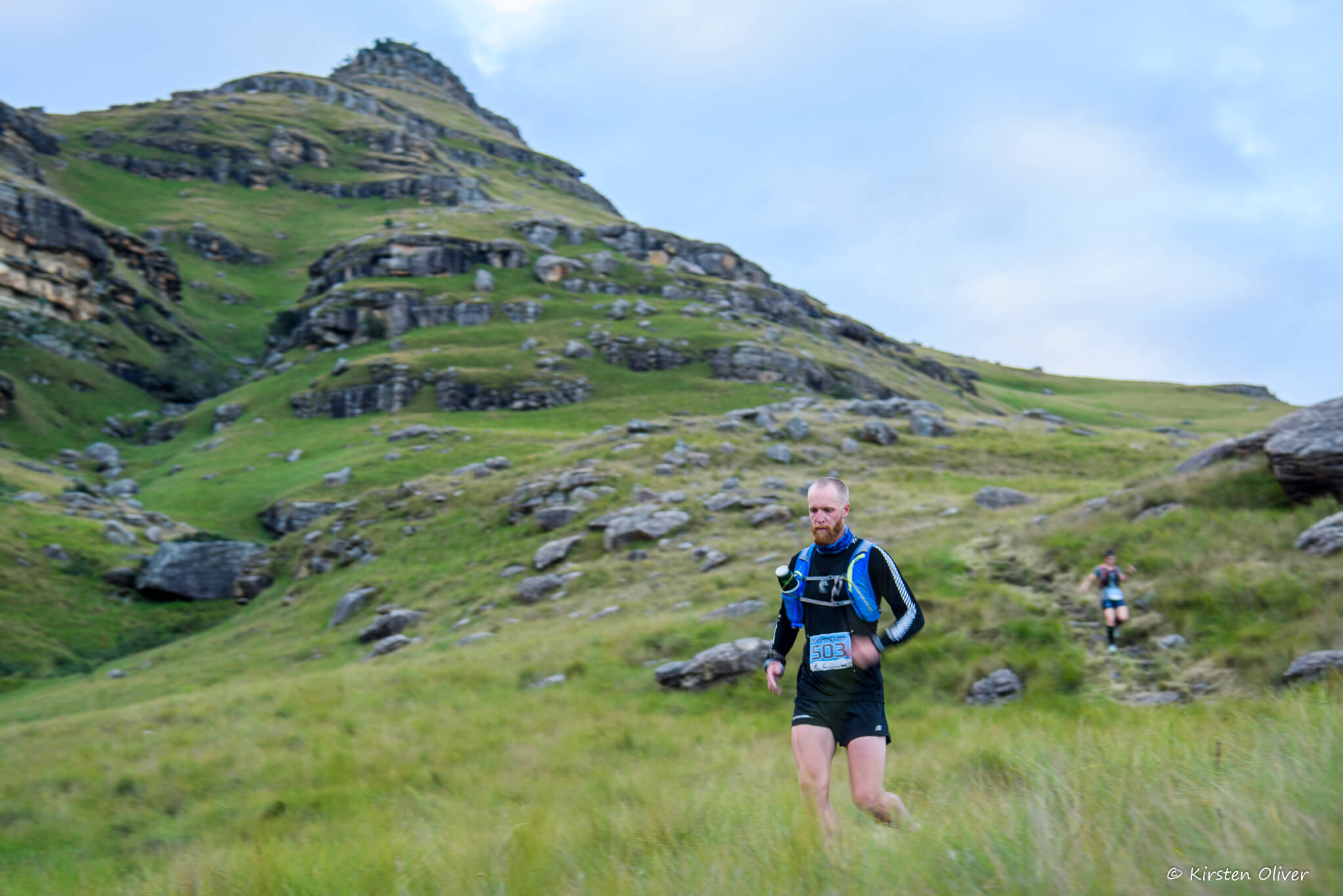 Runnable descents on brushcut trails