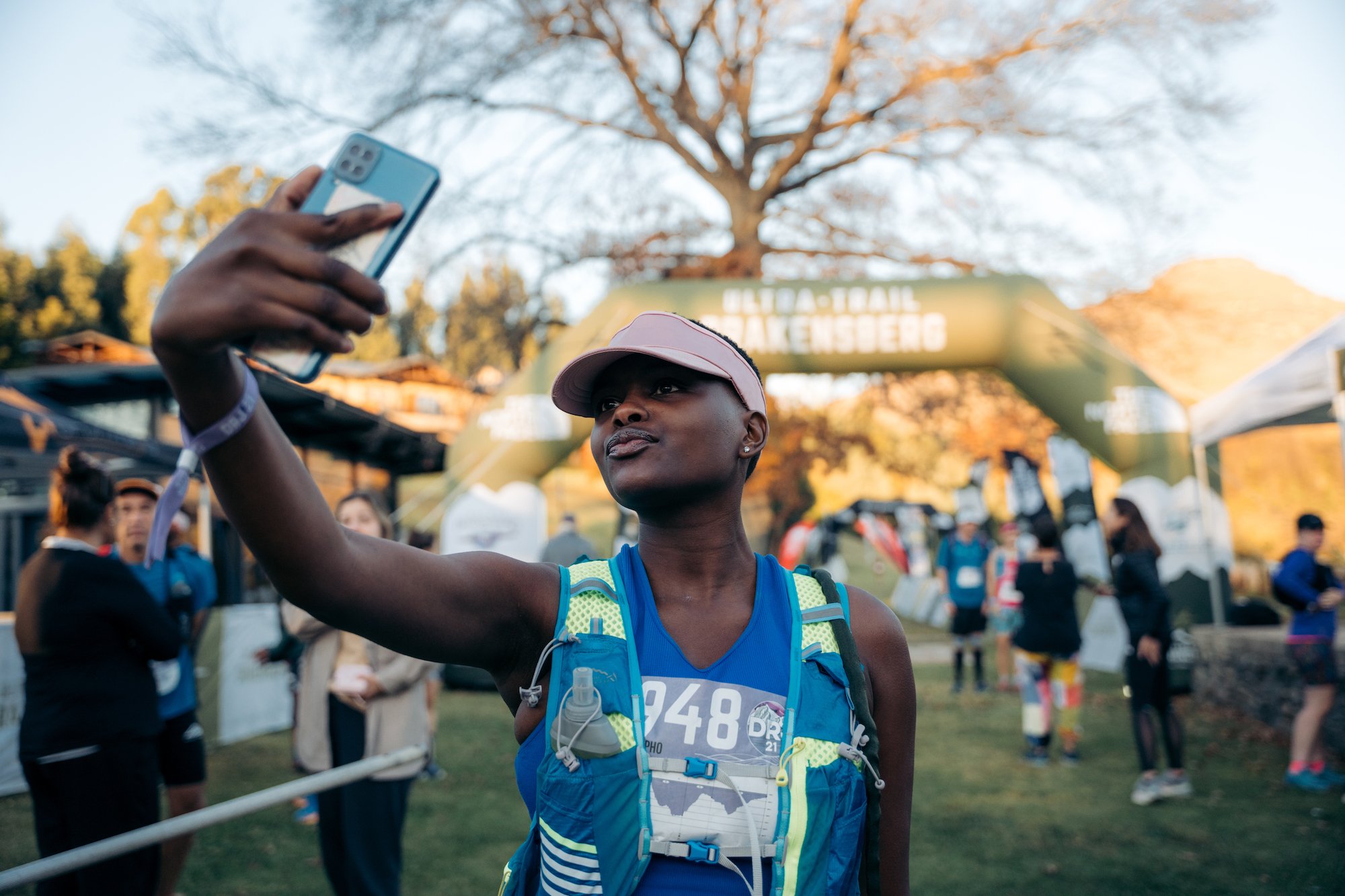 Start line selfies!