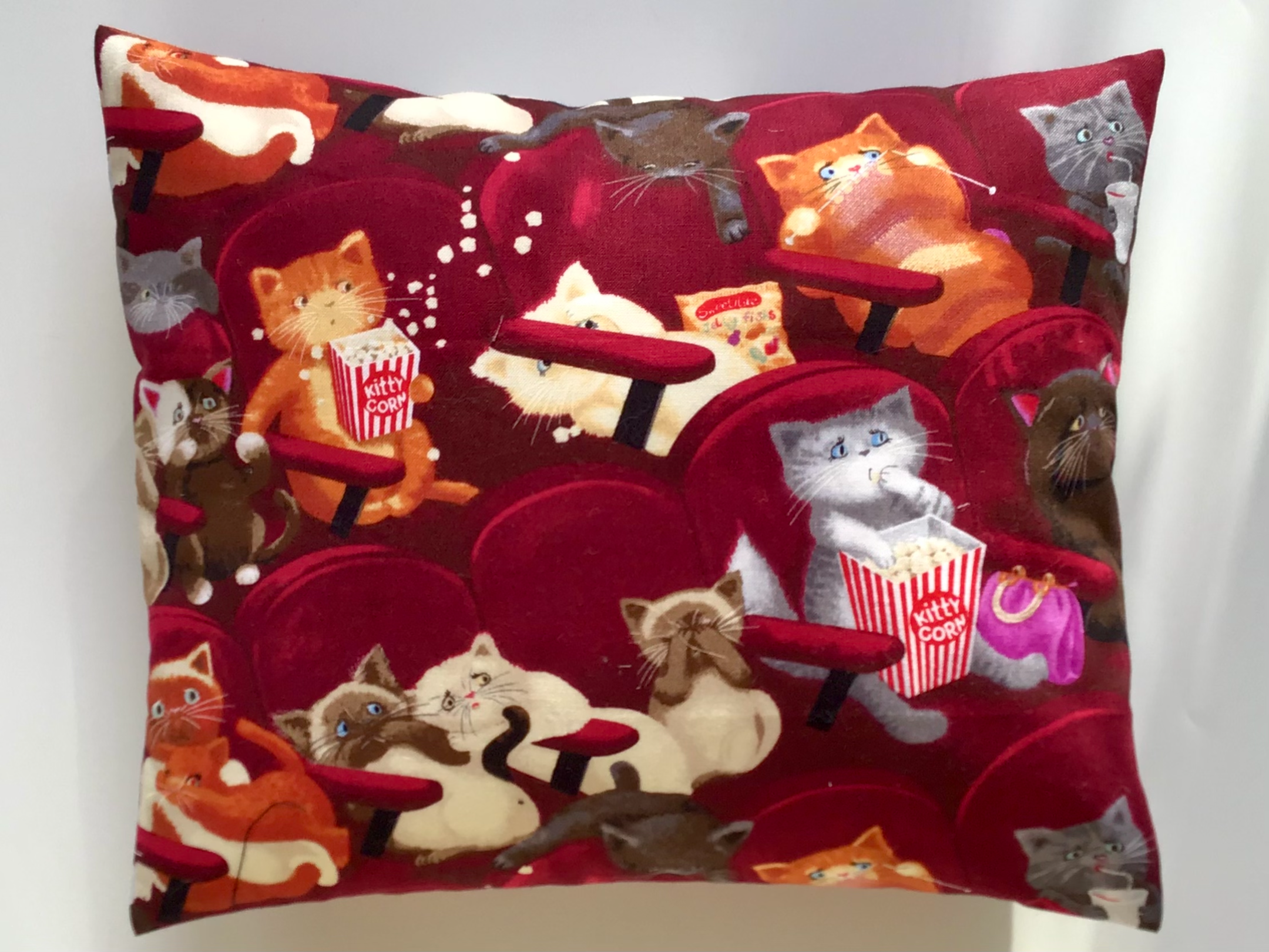 Reisekissen „Katzenkino“ – 30 x 25