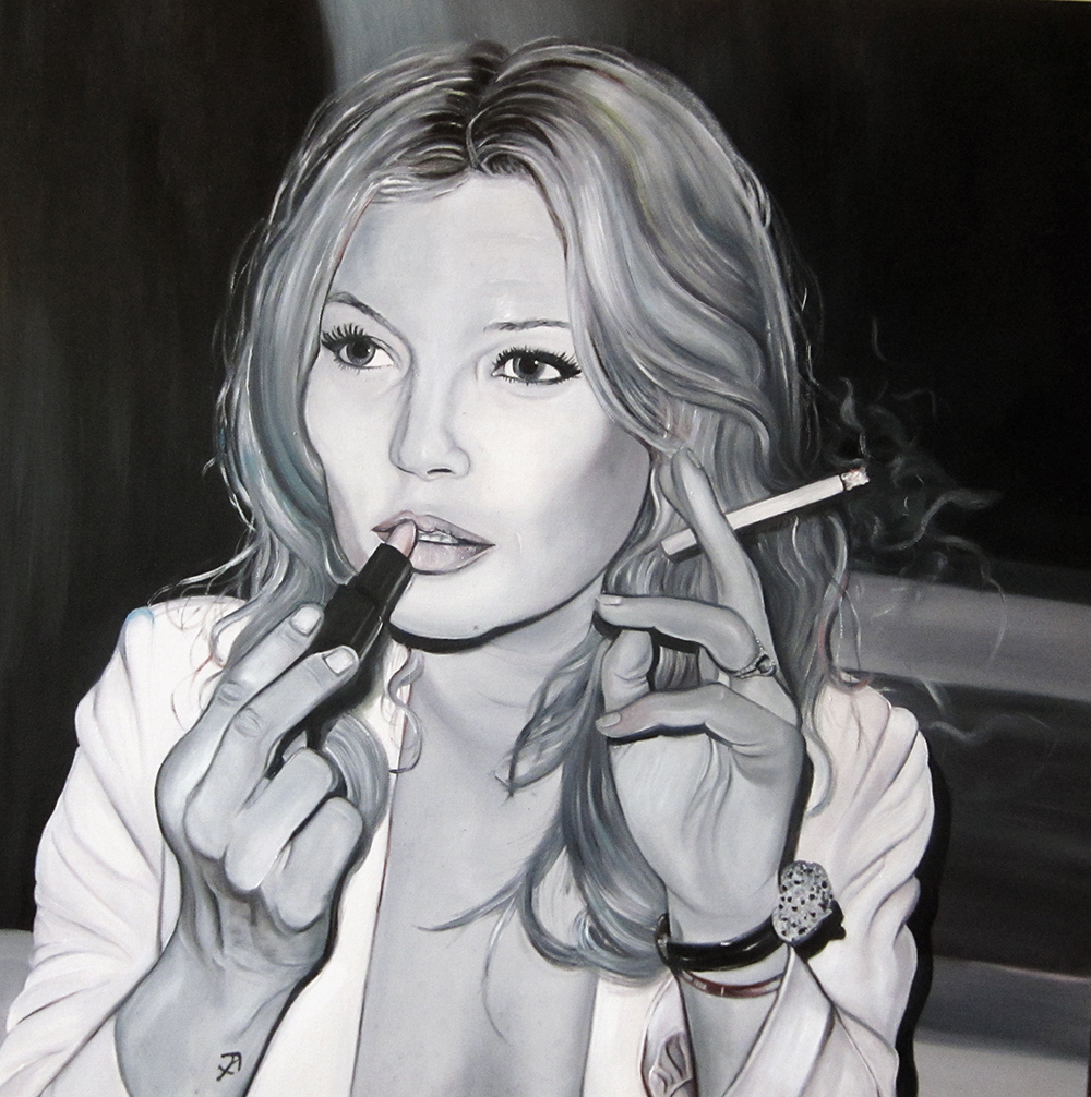 Kate Moss Monochrome