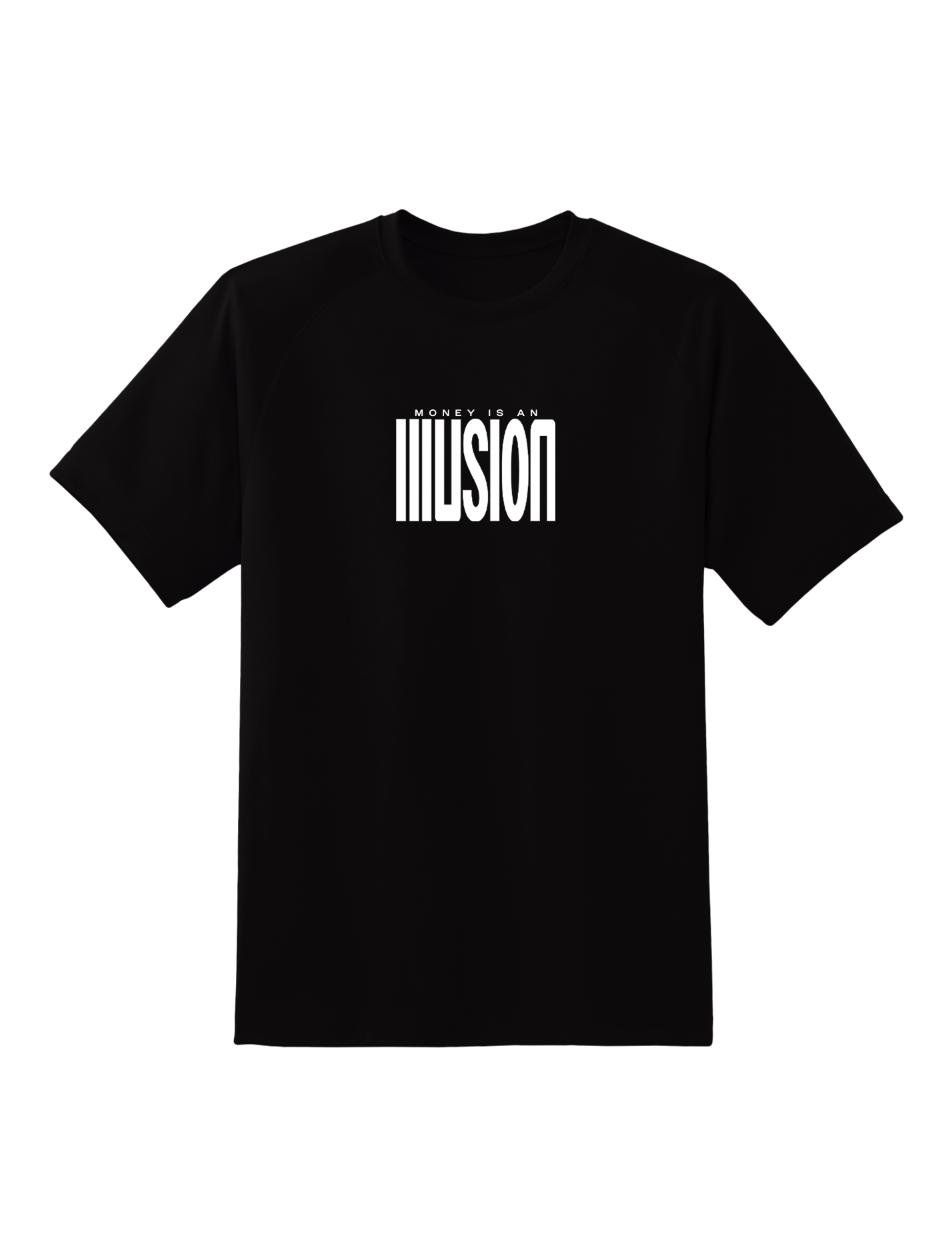 Money is an illusion - Black/White
