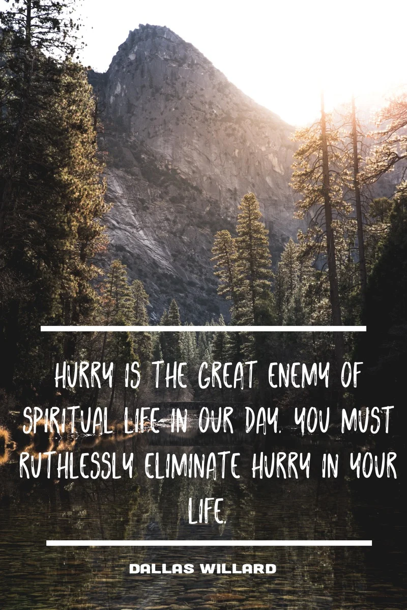 Hurry is the Enemy