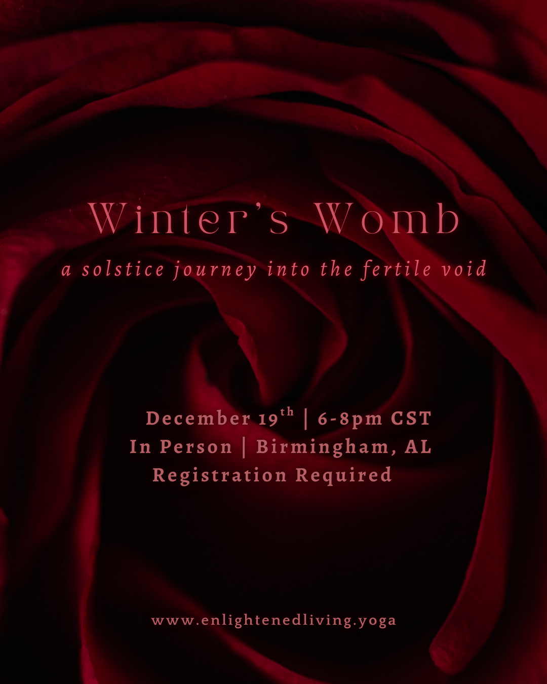 Winter's Womb: a Solstice Journey into the Fertile Void