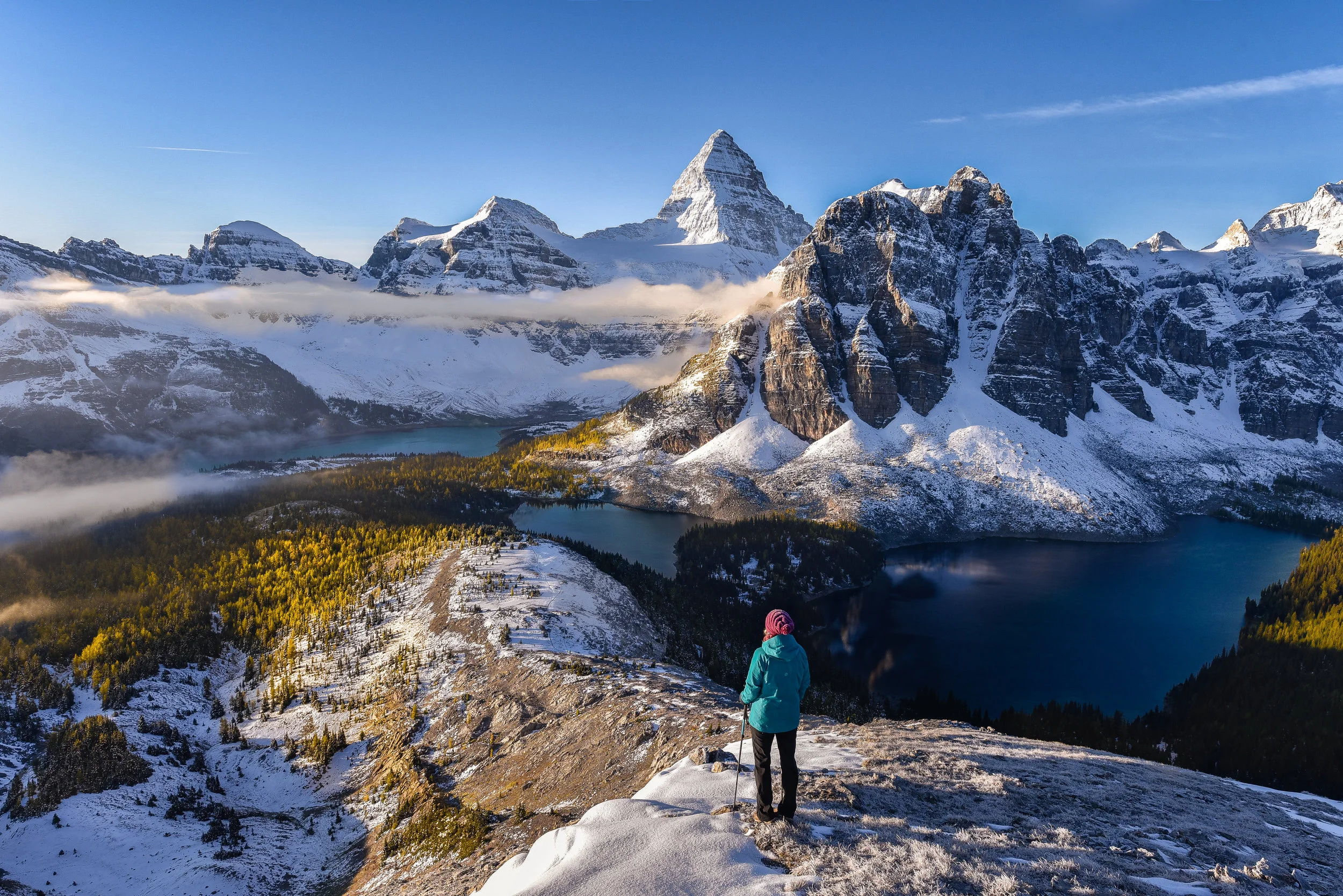 Sunrise from The Nublet - Mount Assiniboine Provincial Park, British Columbia