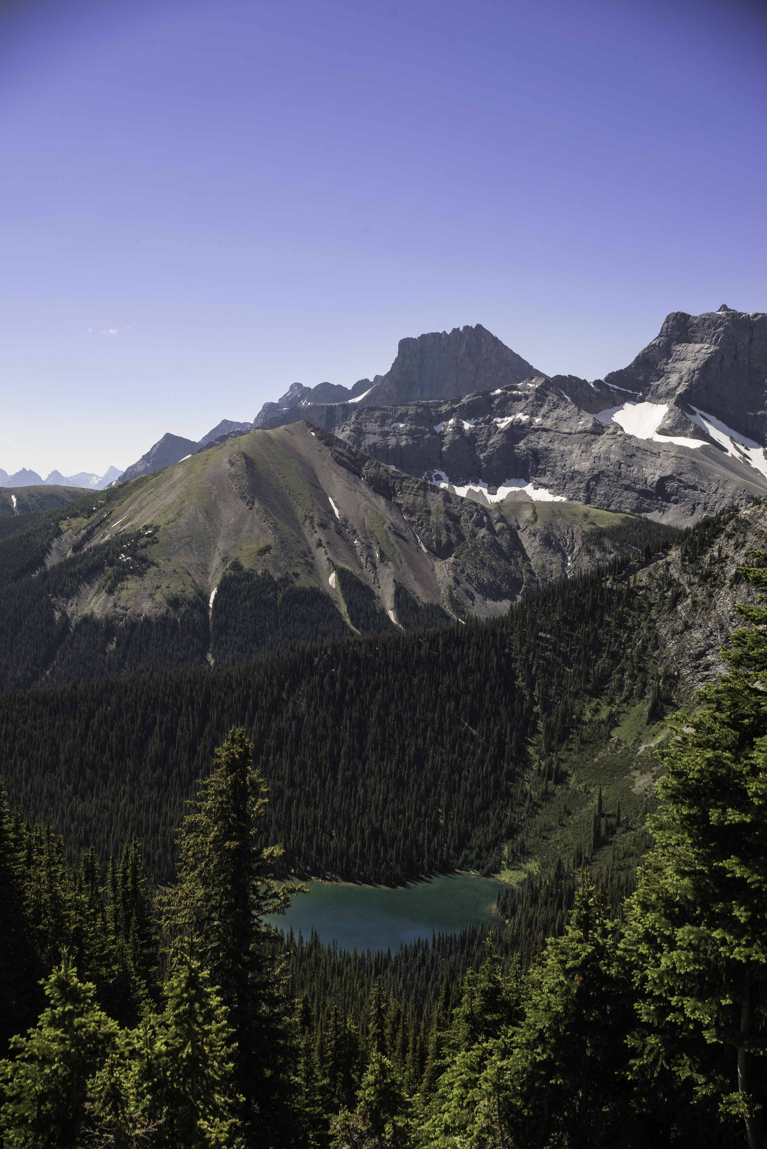 Galatea Lake from Guinn's Pass