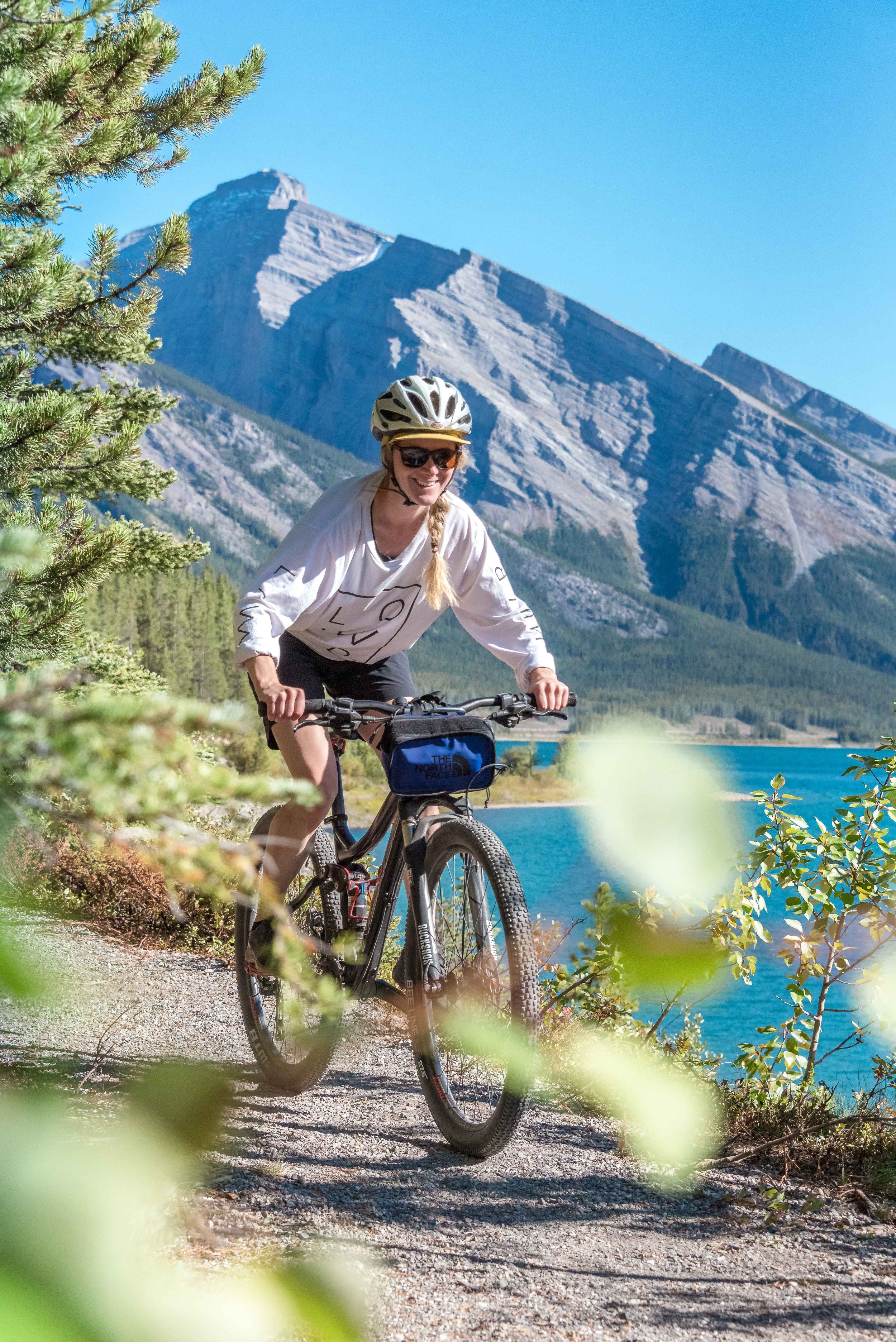 Spray Lakes Biking