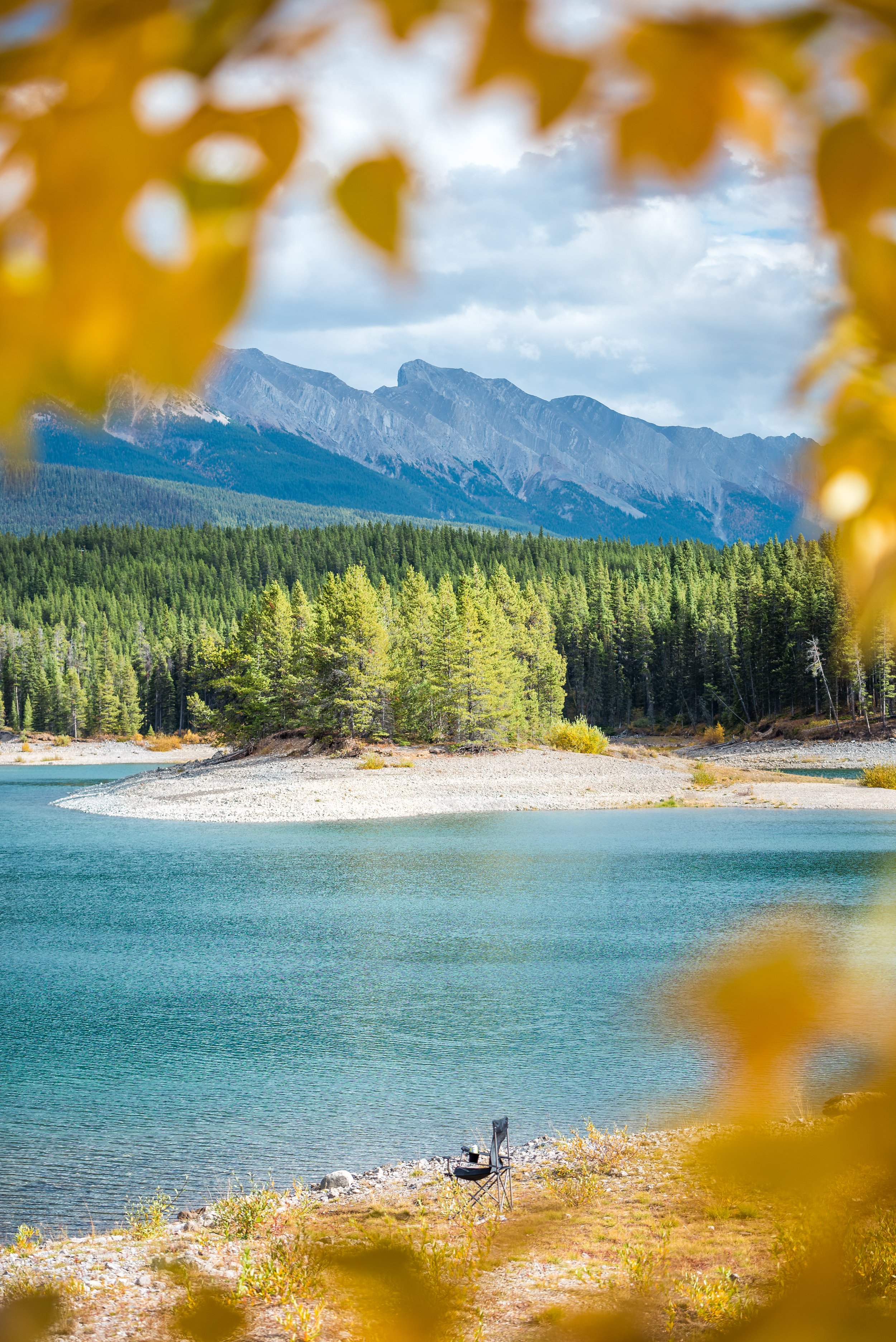 Camping in Fall