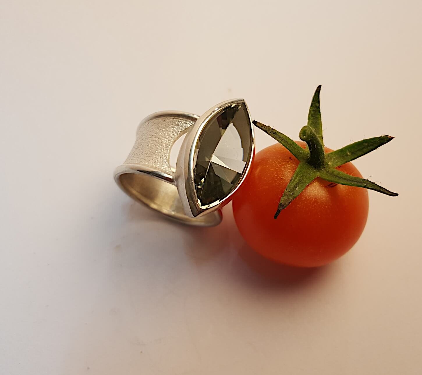 "barchetta" Silber 925, Prasiolith - € 325,-