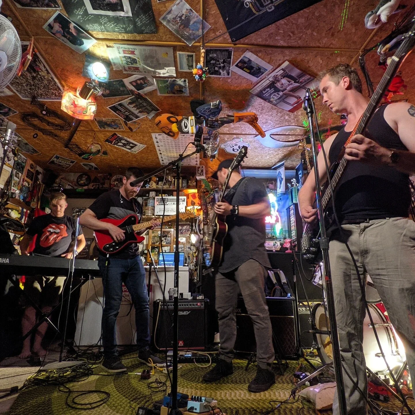 Doing some shooting tonight with the band @wars.on.shores