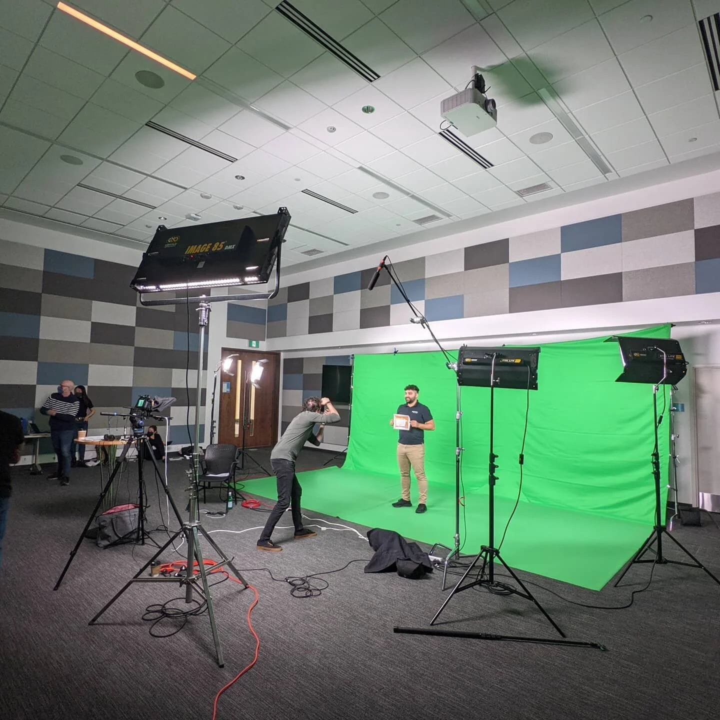 Great day shooting with @gloostudios