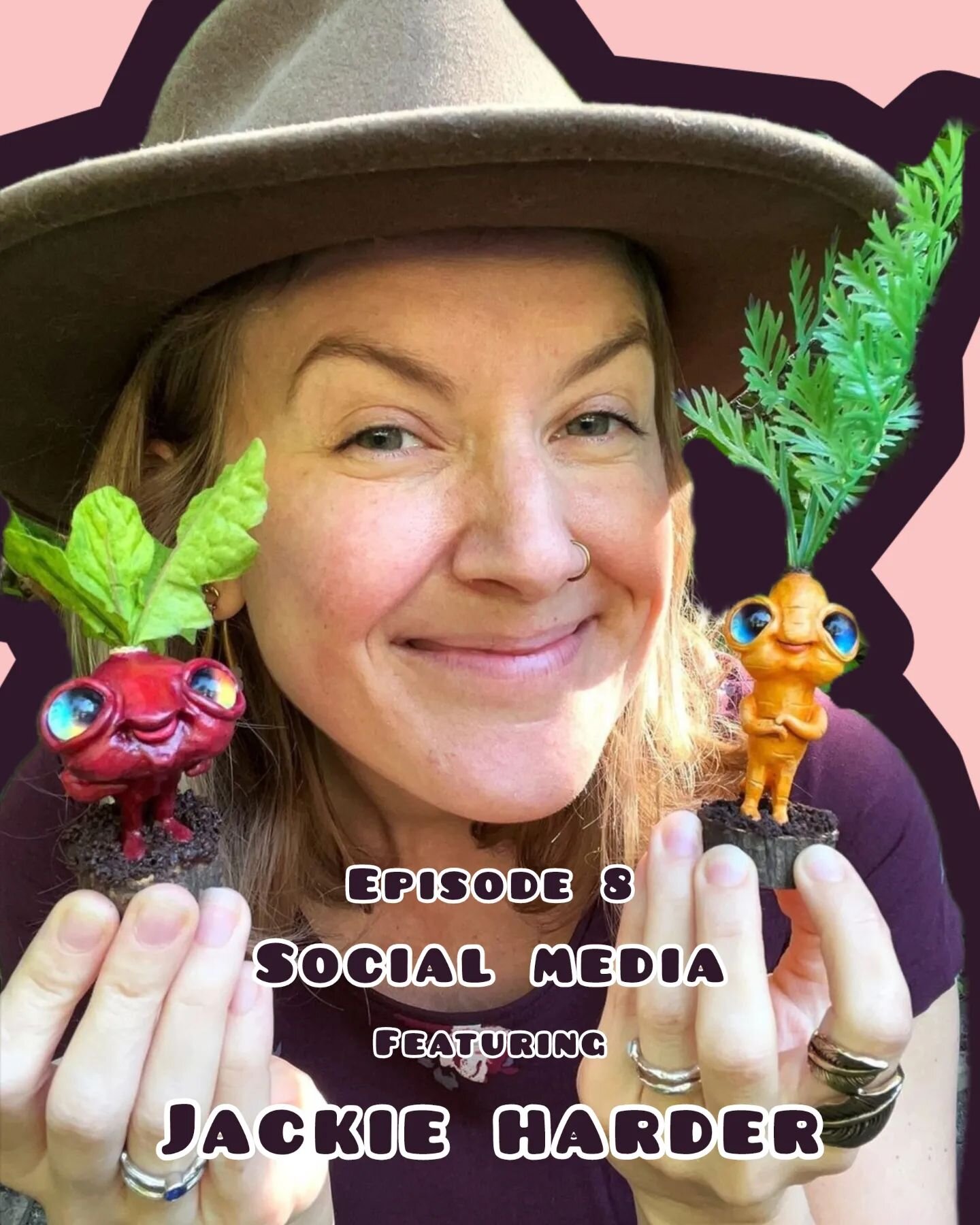New episode is live!! Social media featuring @jackieharderart 

We dive into the catch 22 of social media. How it plays an important role in advertising for our business, making friends and how it can play with our mental health. We spoke about our v