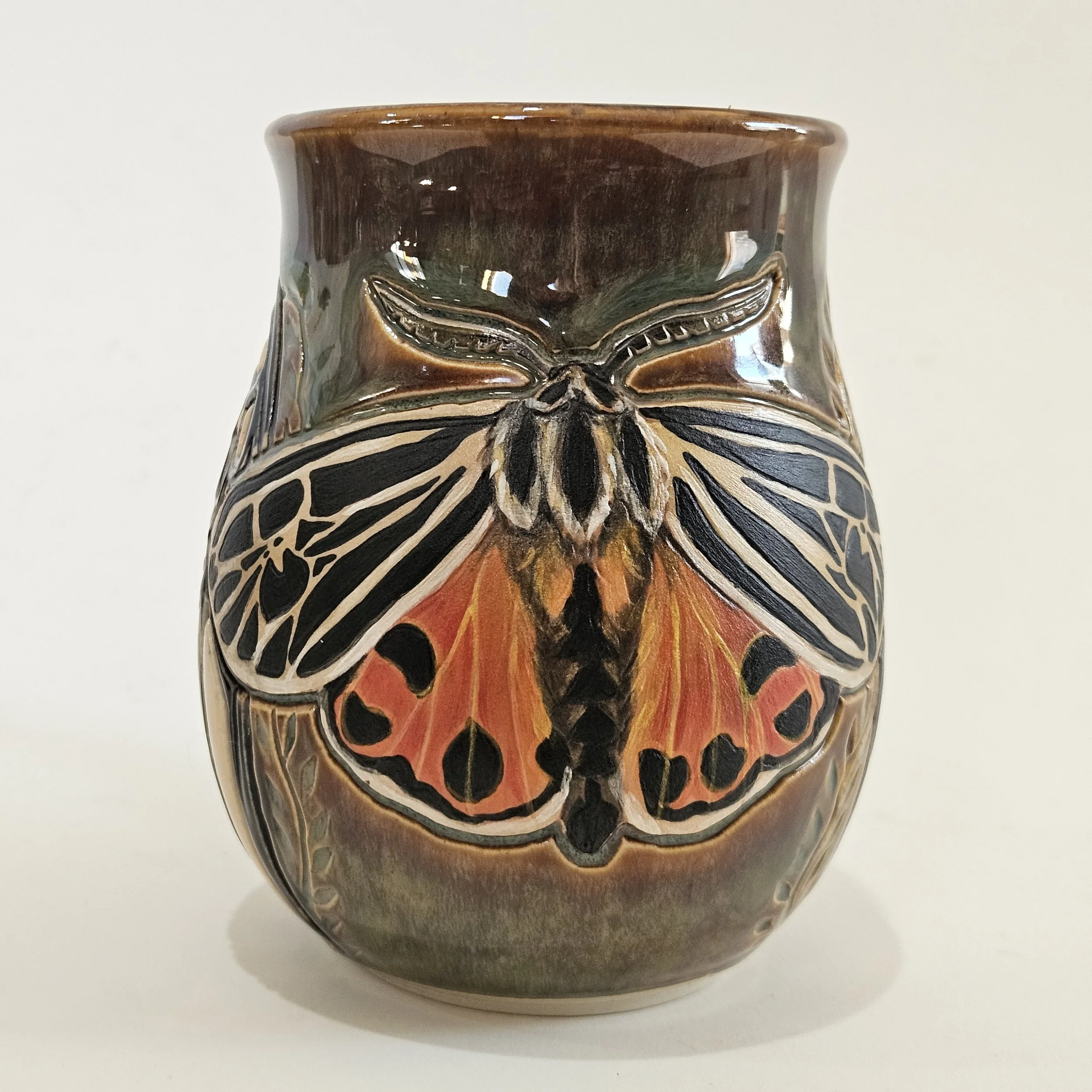 15. Autumn Moth mug